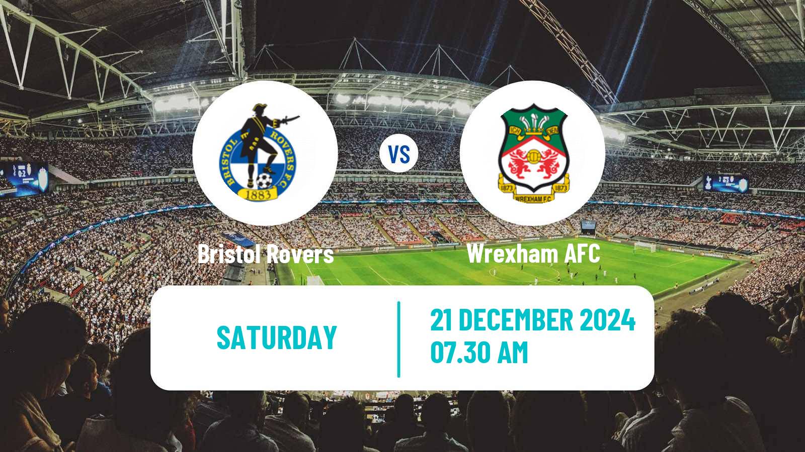 Soccer English League One Bristol Rovers - Wrexham