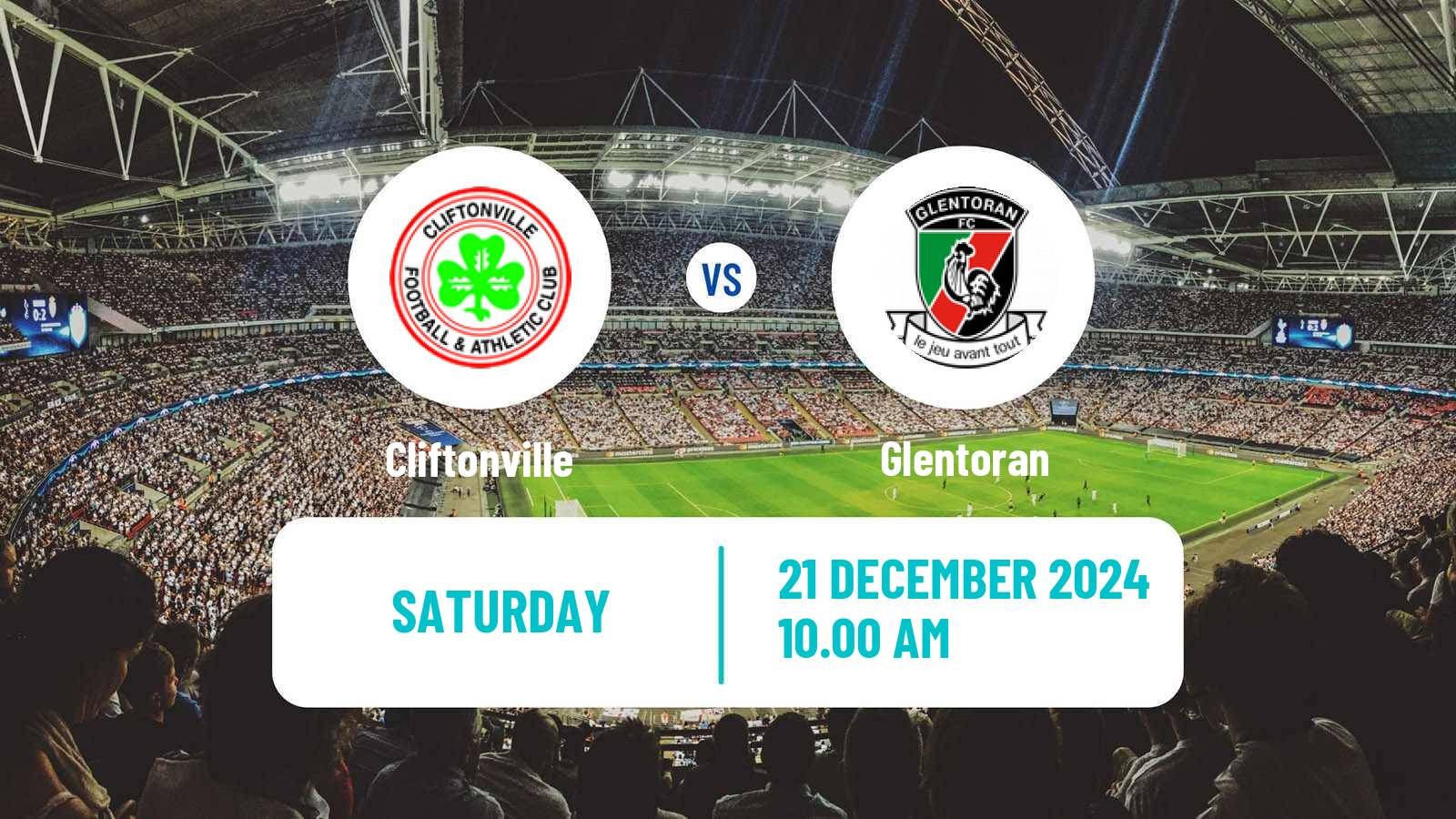 Soccer Northern Irish Premiership Cliftonville - Glentoran