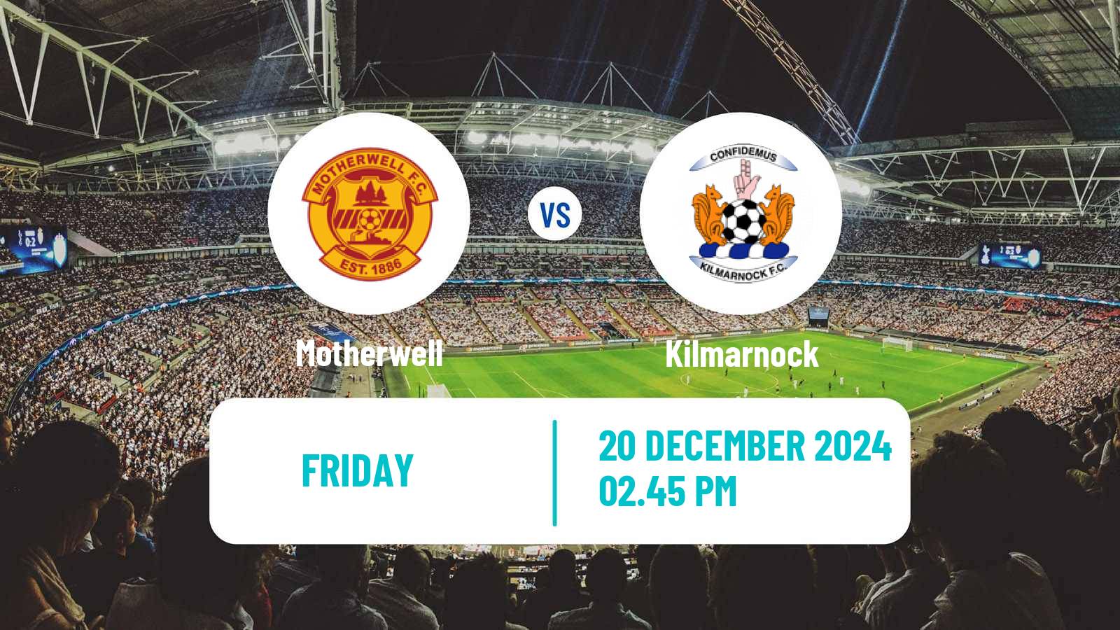 Soccer Scottish Premier League Motherwell - Kilmarnock