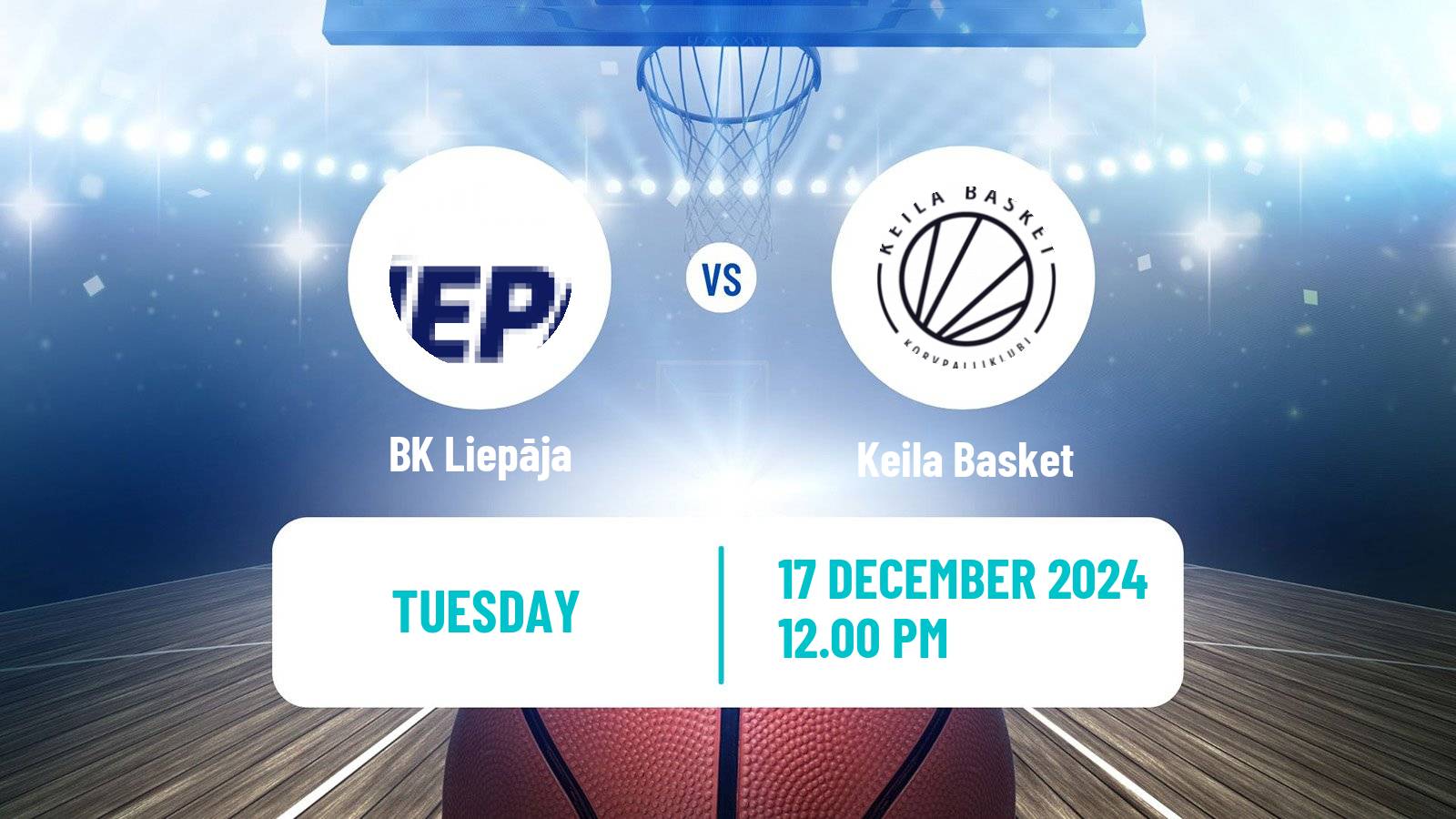 Basketball Estonian–Latvian Basketball League Liepāja - Keila Basket