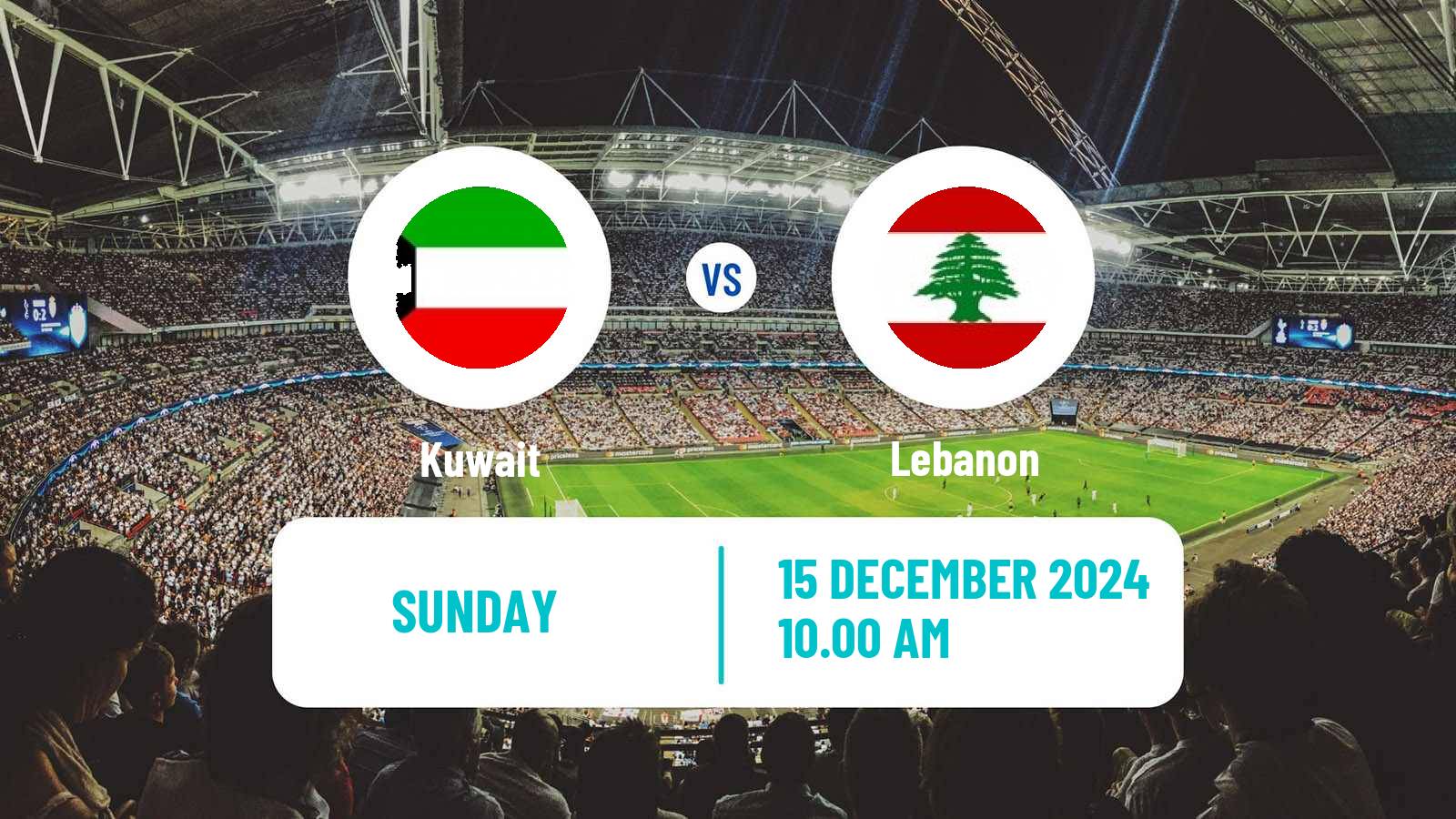 Soccer Friendly Kuwait - Lebanon