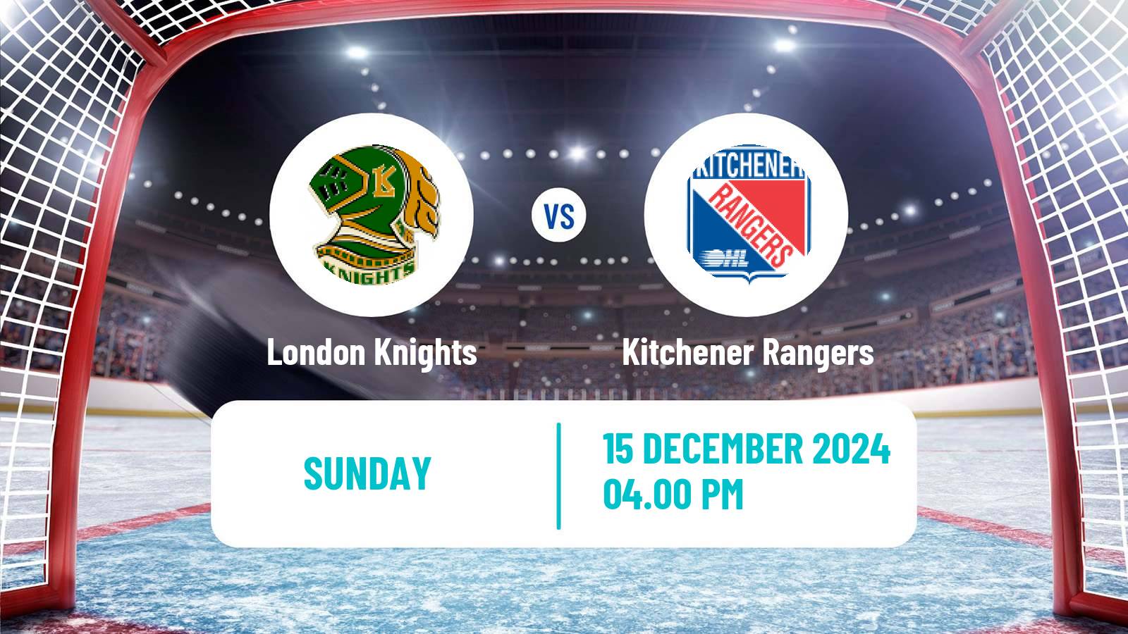 Hockey OHL London Knights - Kitchener Rangers