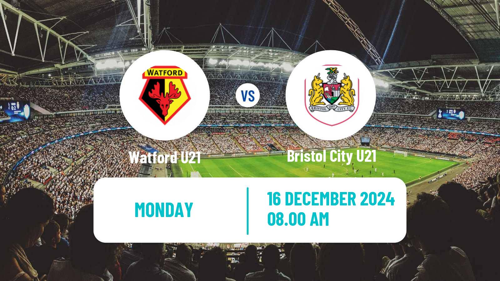 Soccer English Professional Development League Watford U21 - Bristol City U21