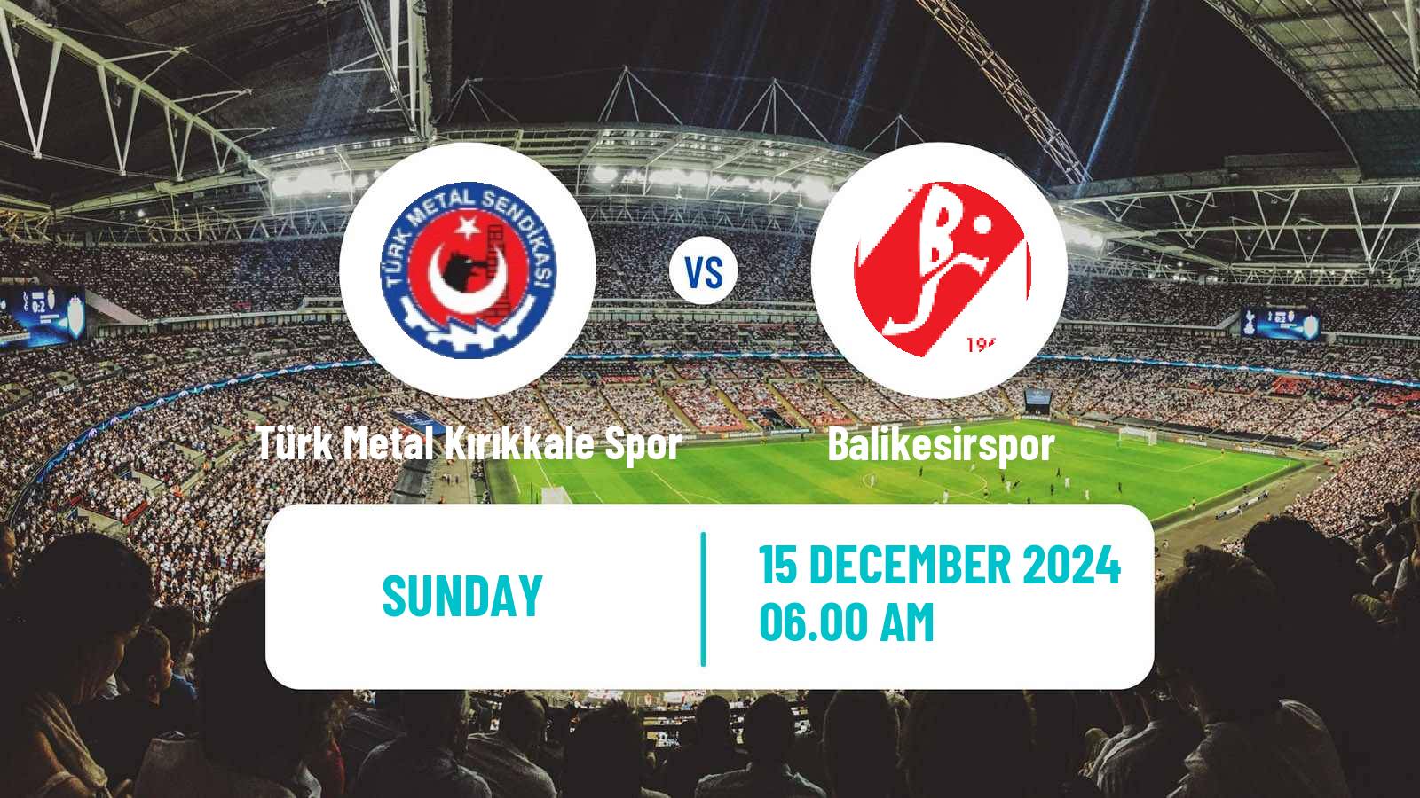 Soccer Turkish 3 Lig Group 2 Türk Metal Kırıkkale Spor - Balikesirspor