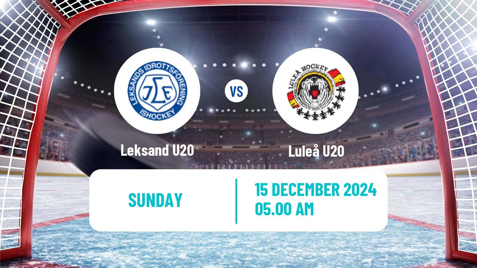 Hockey Swedish Superelit U20 Hockey Leksand U20 - Luleå U20