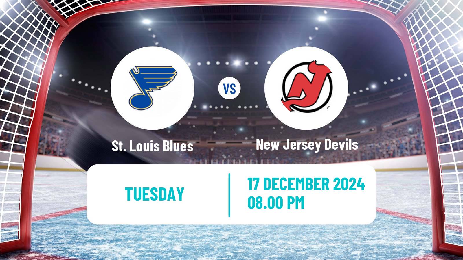 Hockey NHL St. Louis Blues - New Jersey Devils