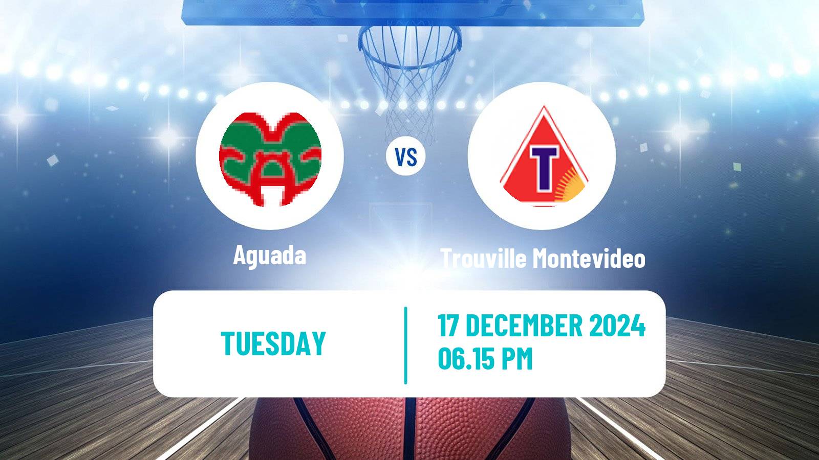 Basketball Uruguayan Liga Basketball Aguada - Trouville Montevideo