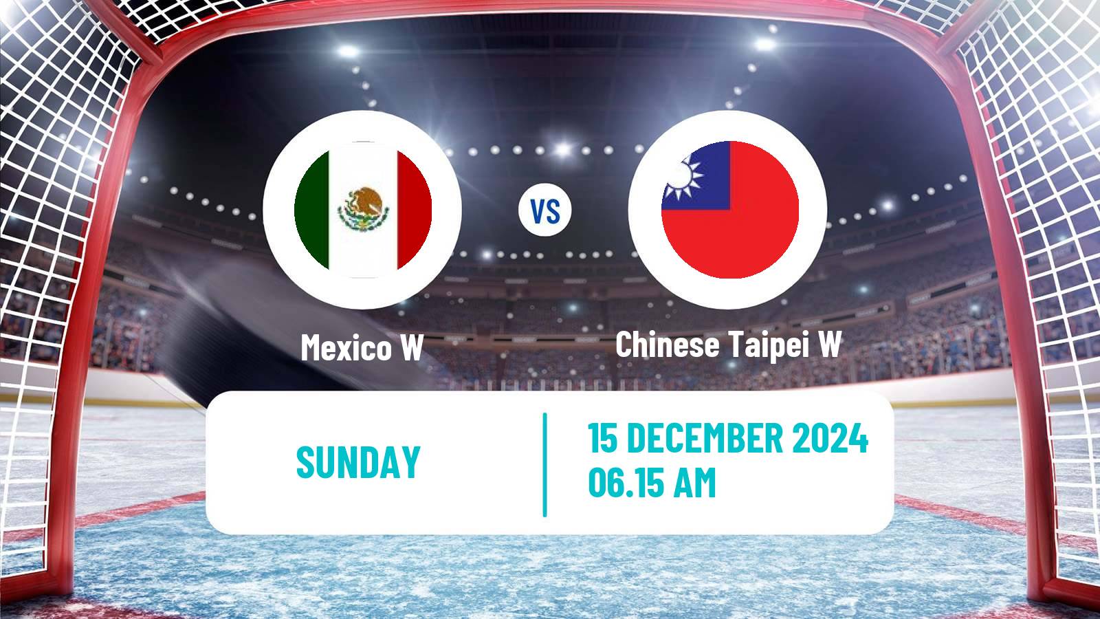 Hockey Winter Olympic Games - Ice Hockey Women Mexico W - Chinese Taipei W