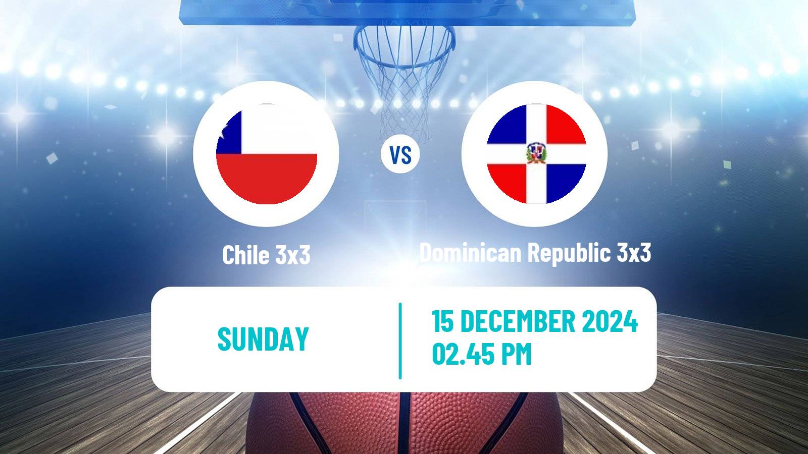 Basketball Americup 3x3 Chile 3x3 - Dominican Republic 3x3