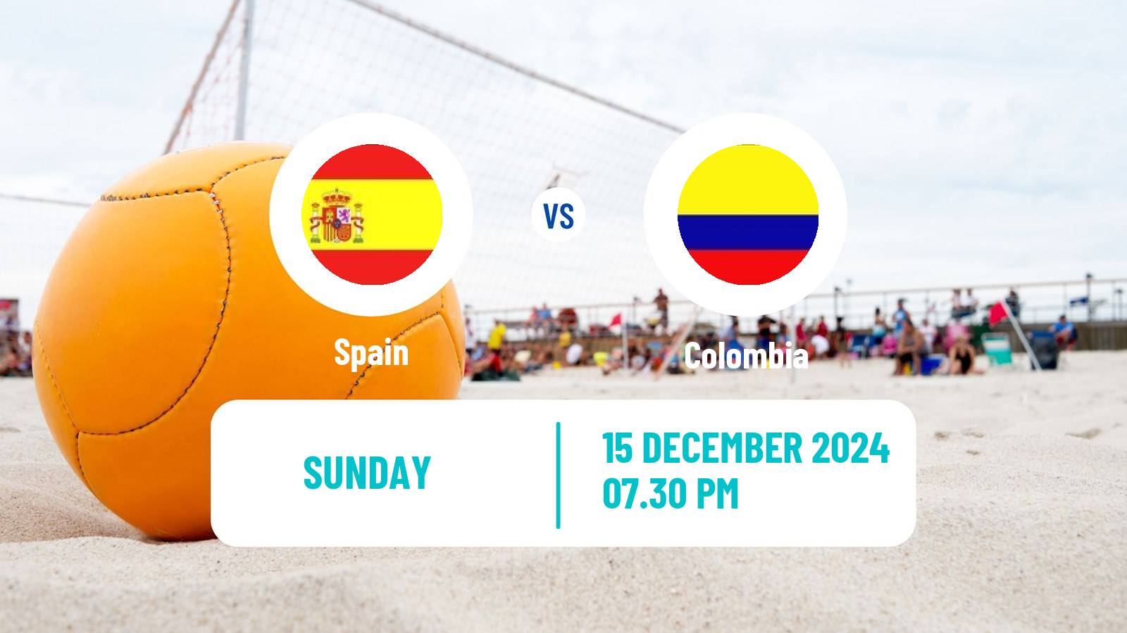 Beach soccer Acapulco Cup 2024 Spain - Colombia