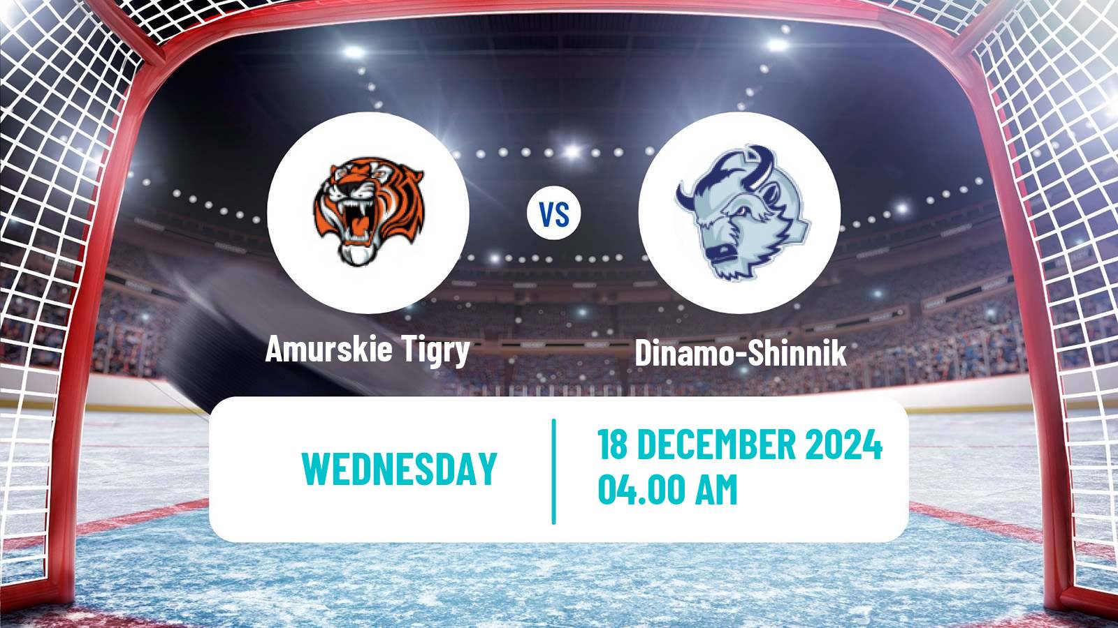 Hockey MHL Amurskie Tigry - Dinamo-Shinnik