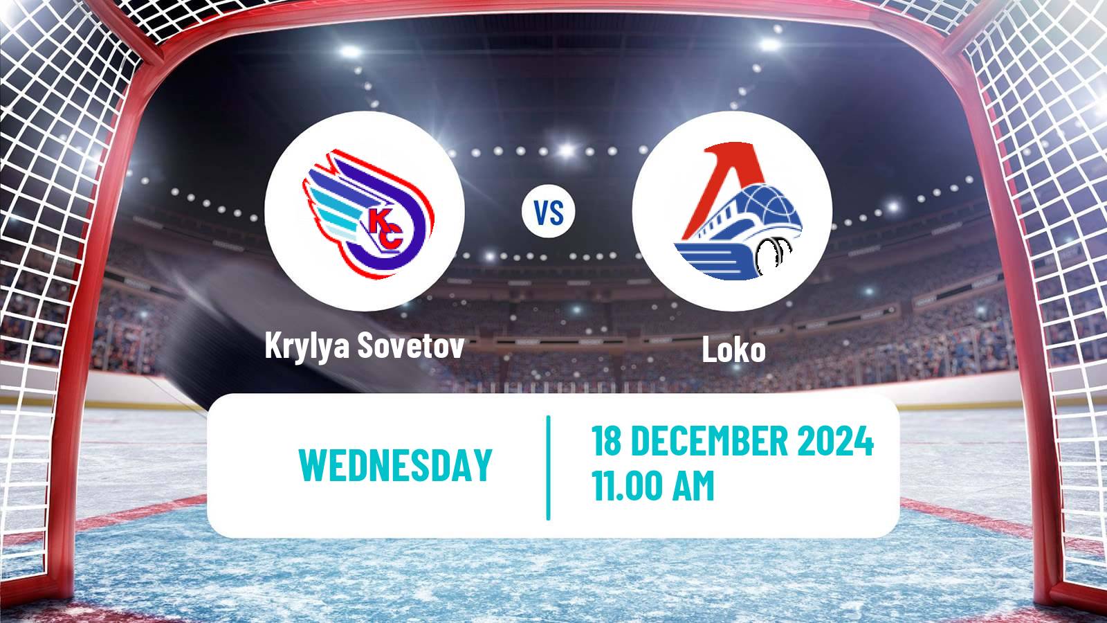 Hockey MHL Krylya Sovetov - Loko