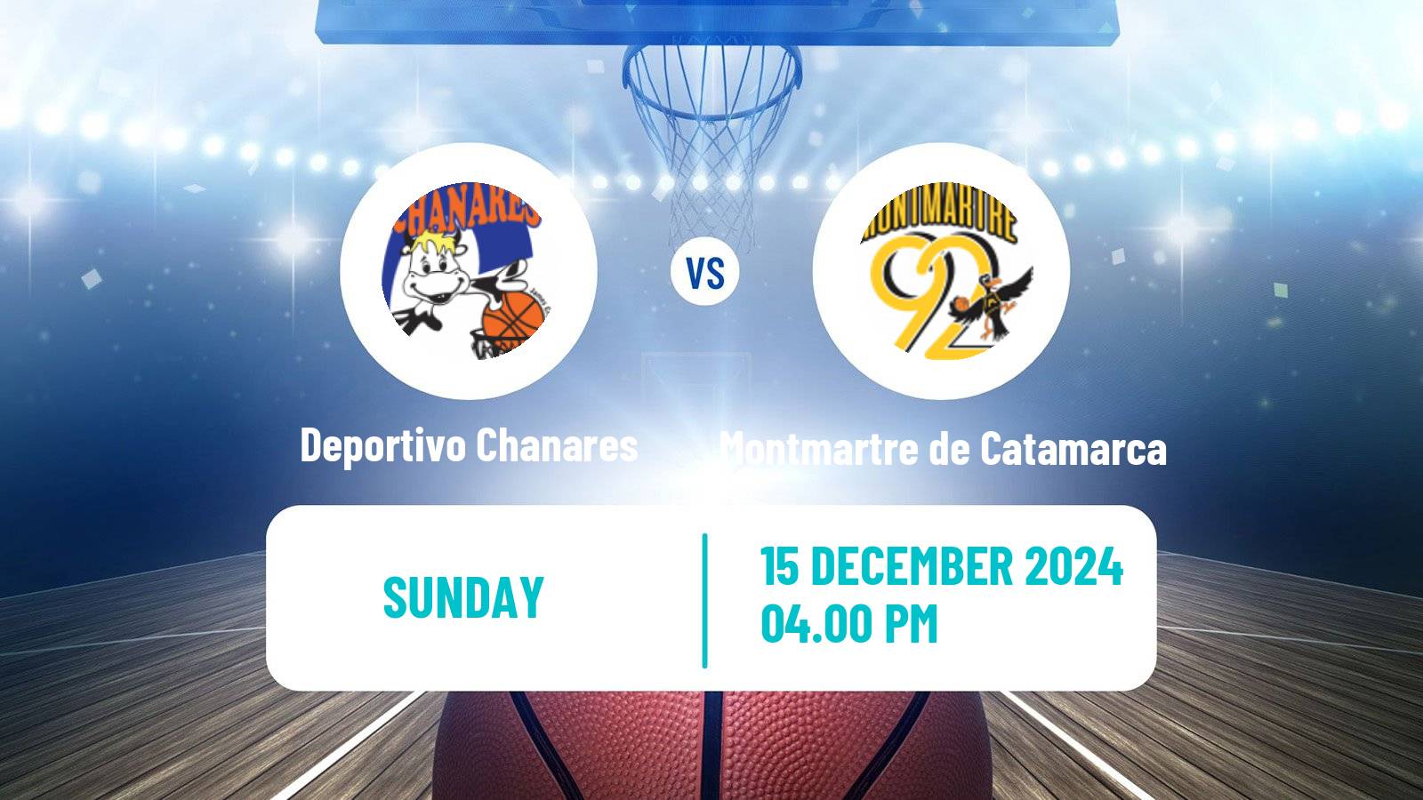 Basketball Argentinian Liga Femenina Basketball Deportivo Chanares - Montmartre de Catamarca