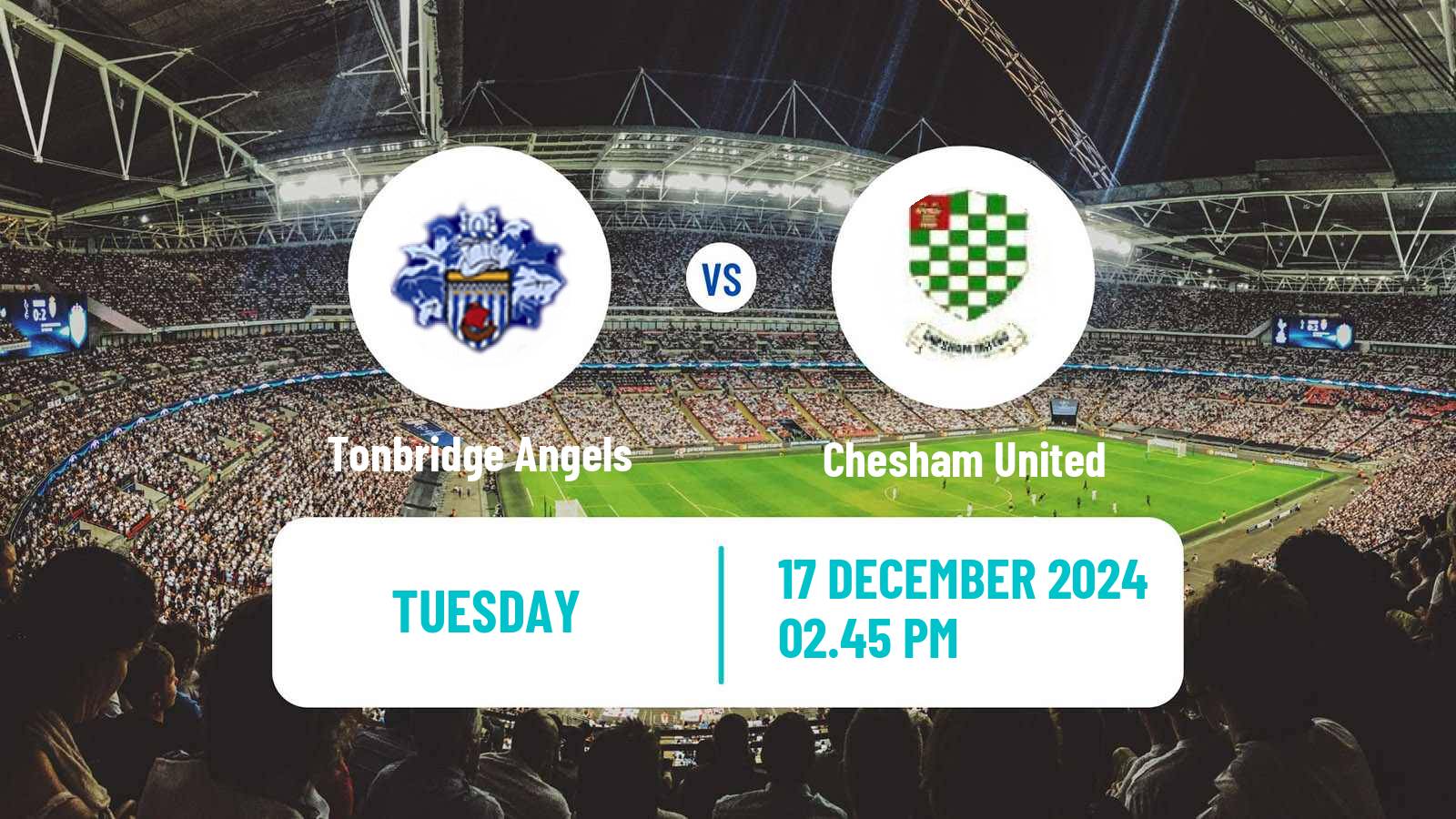 Soccer English National League South Tonbridge Angels - Chesham United