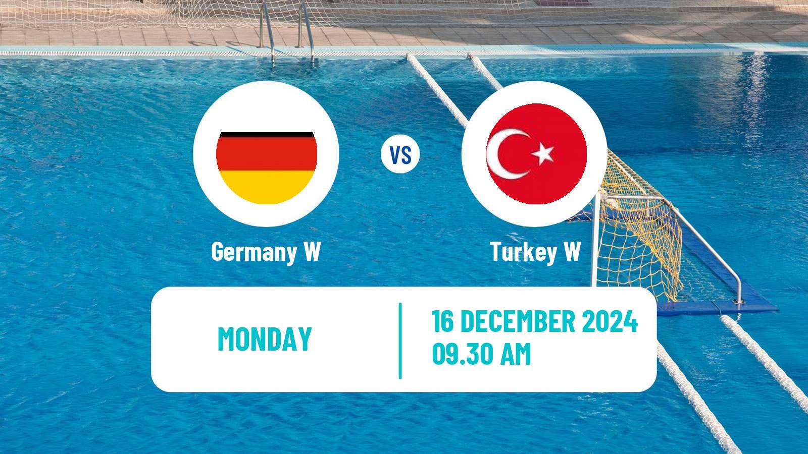 Water polo World Cup Water Polo Women Germany W - Turkey W