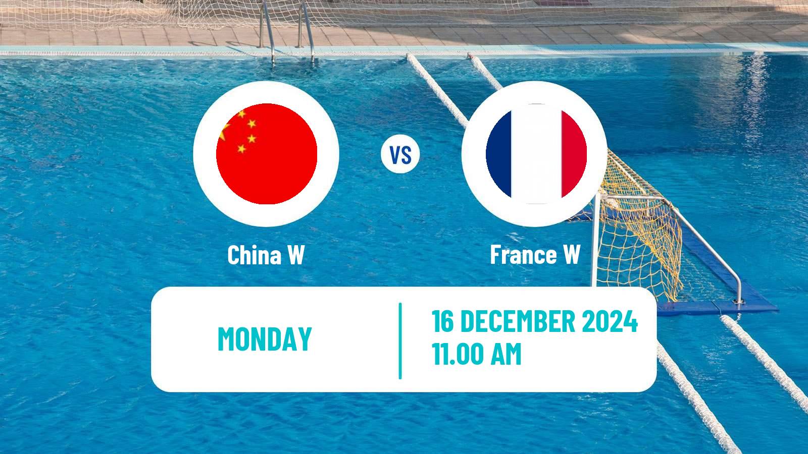 Water polo World Cup Water Polo Women China W - France W