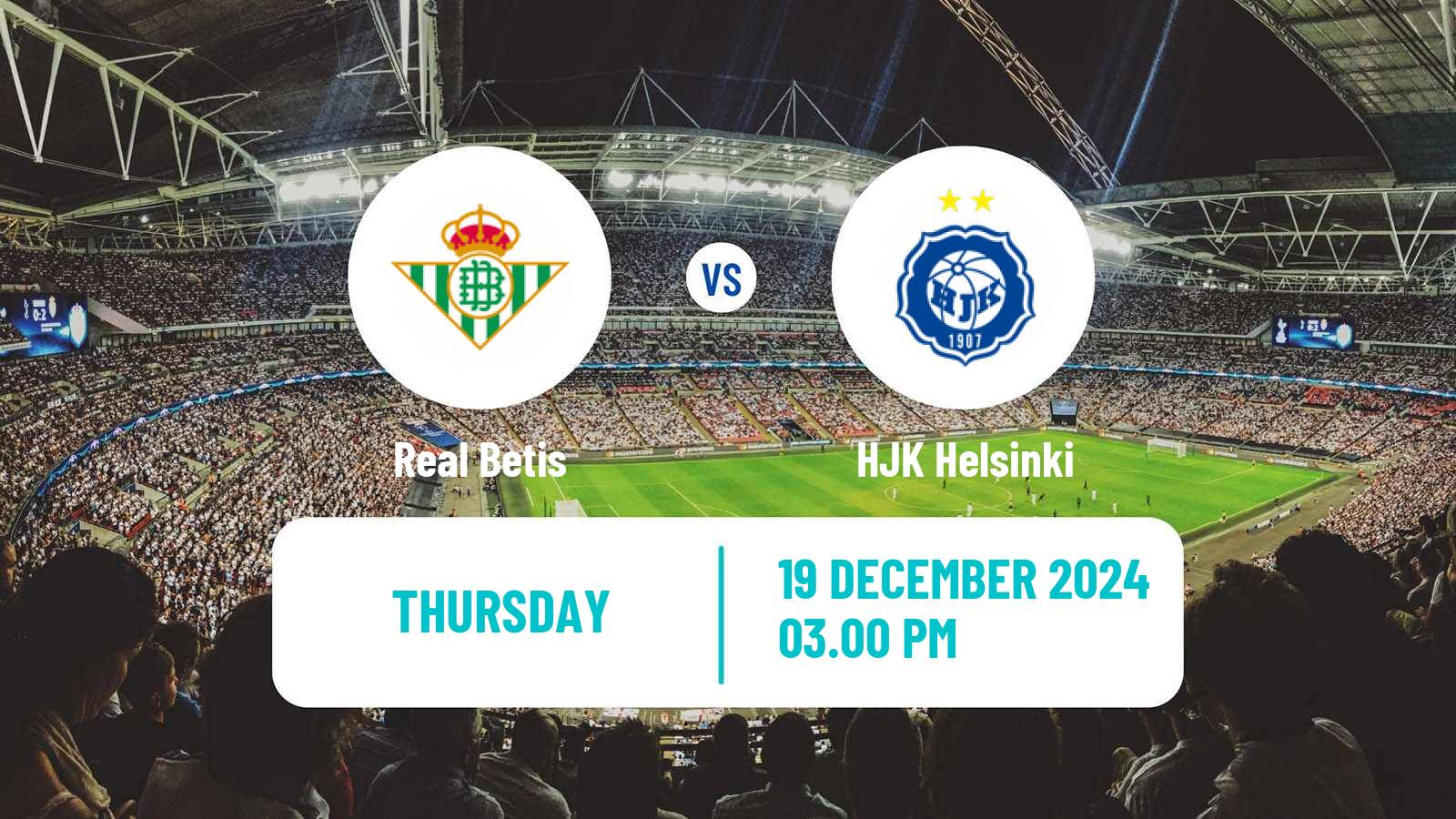 Soccer UEFA Europa Conference League Betis - HJK