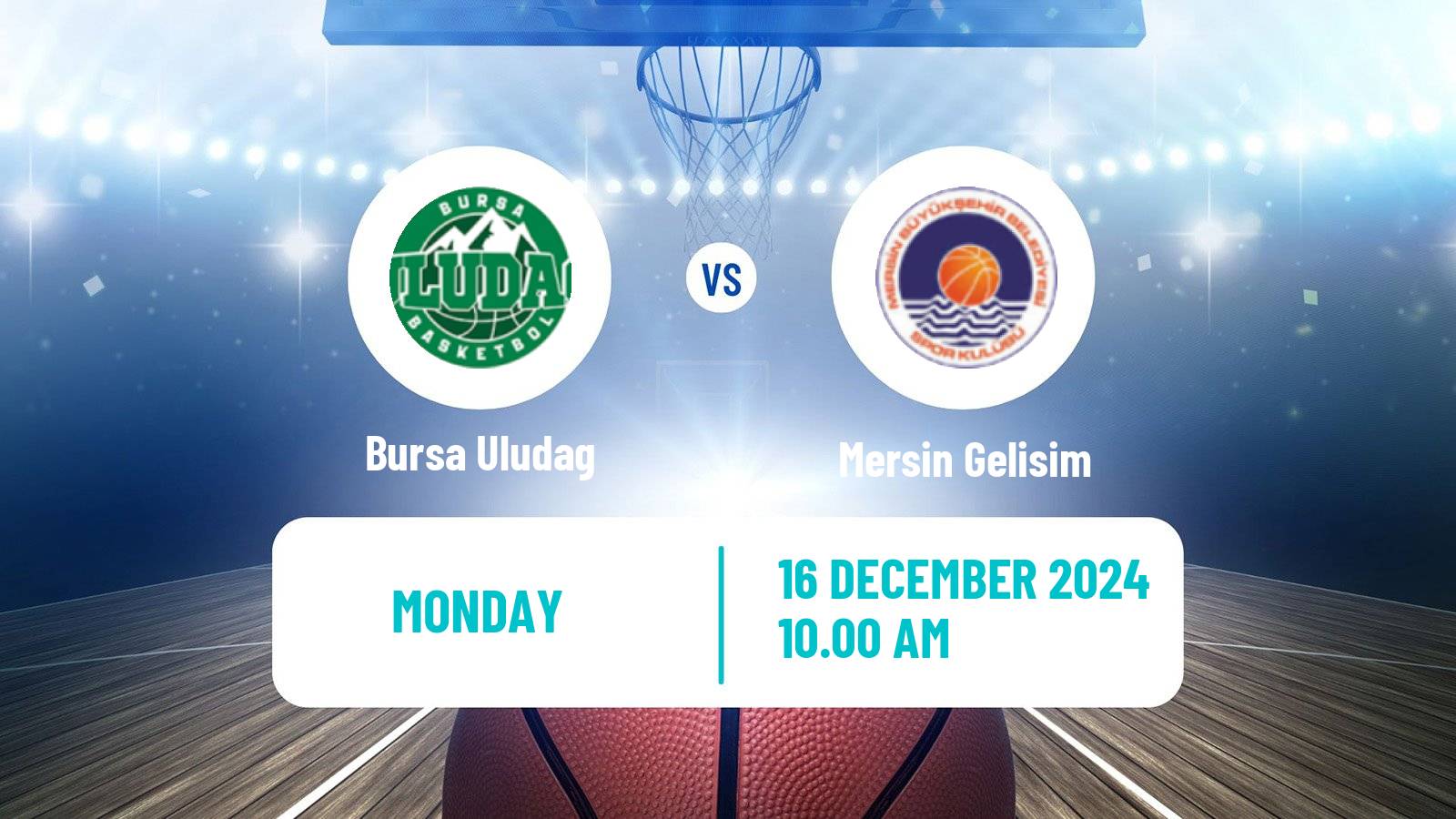 Basketball Turkish TKBL Women Bursa Uludag - Mersin Gelisim