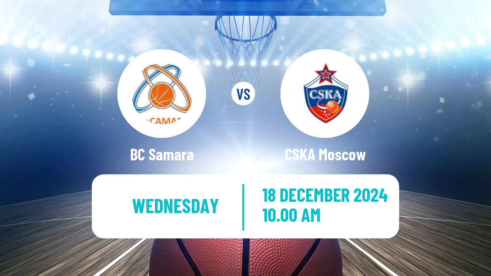 Basketball VTB United League Samara - CSKA Moscow