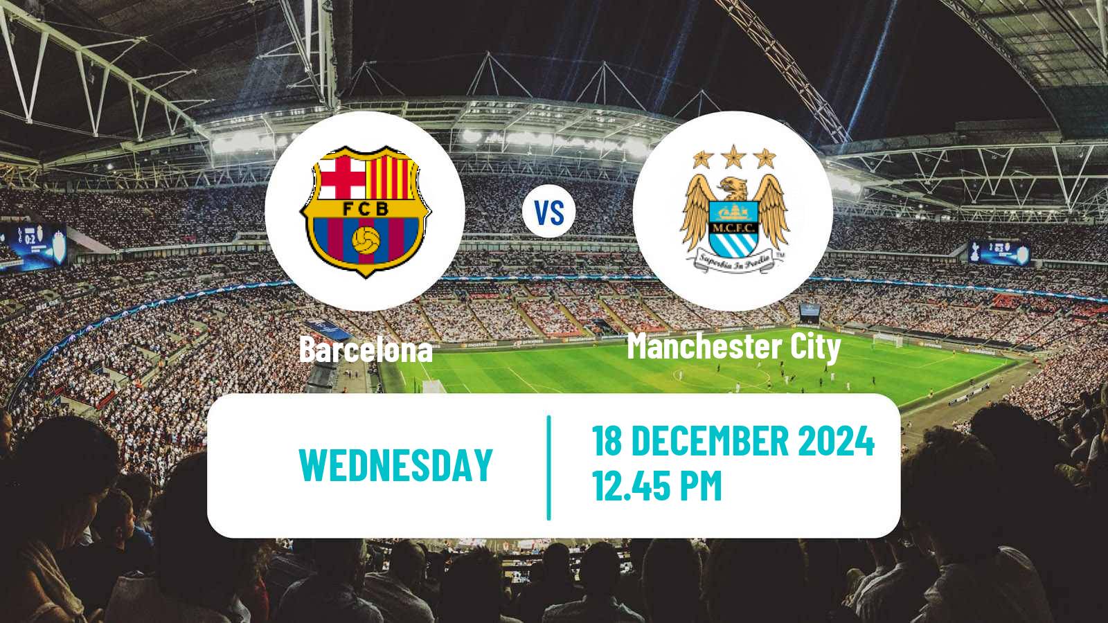 Soccer UEFA Champions League Women Barcelona - Manchester City