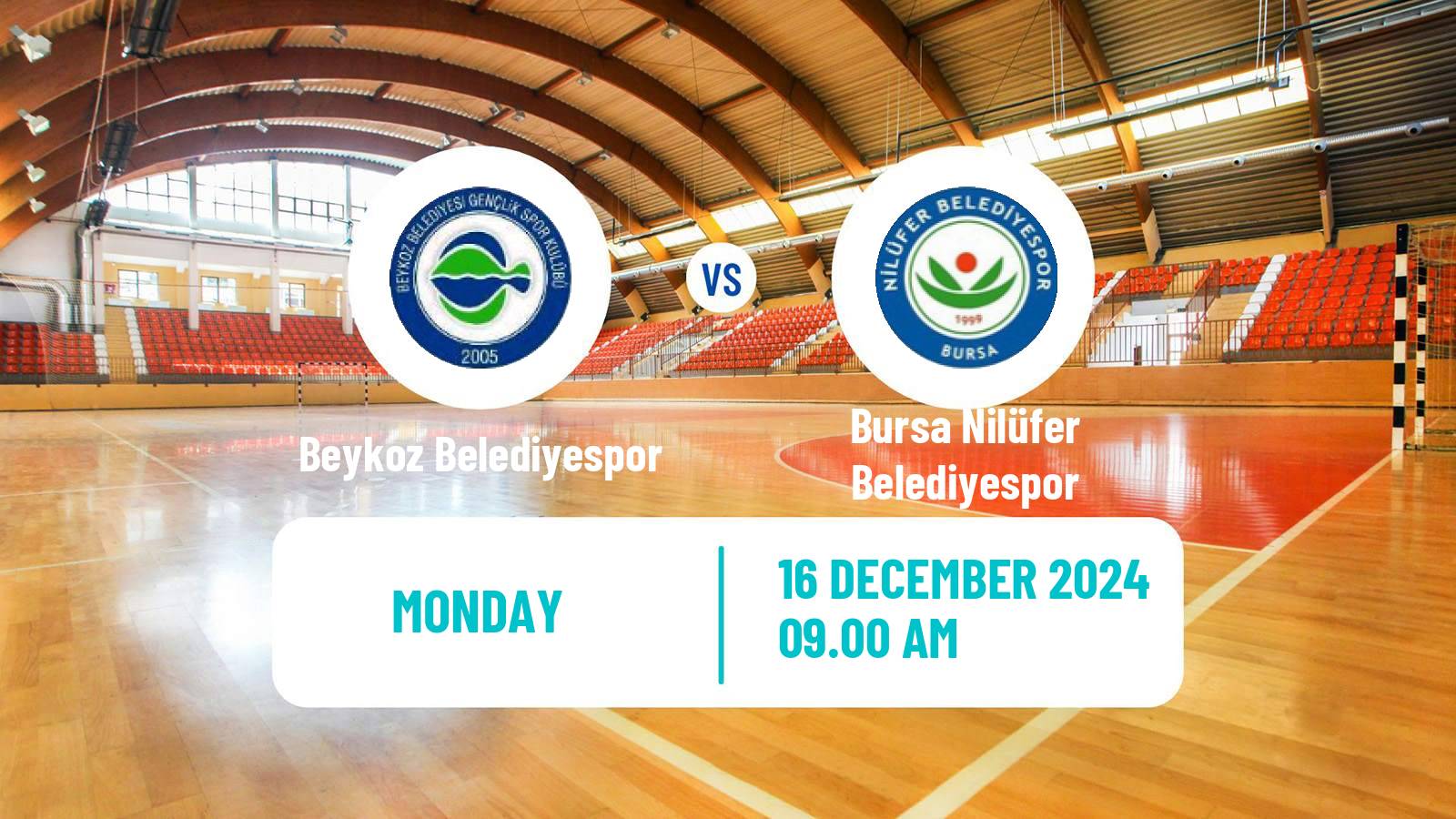 Handball Turkish Superlig Handball Beykoz Belediyespor - Bursa Nilüfer Belediyespor