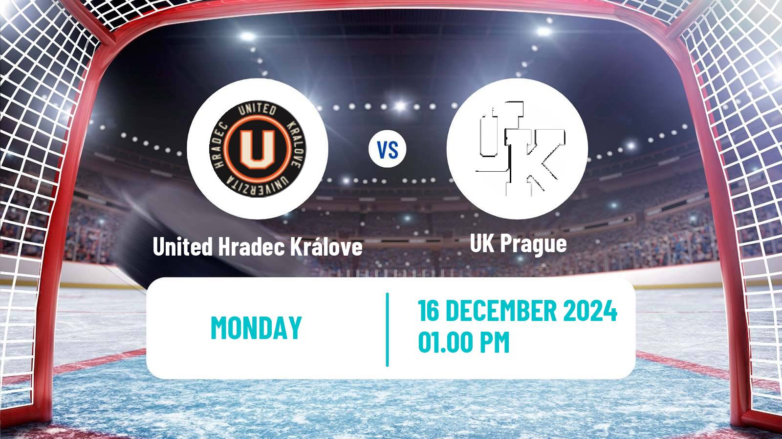 Hockey Czech ULLH United Hradec Králove - UK Prague