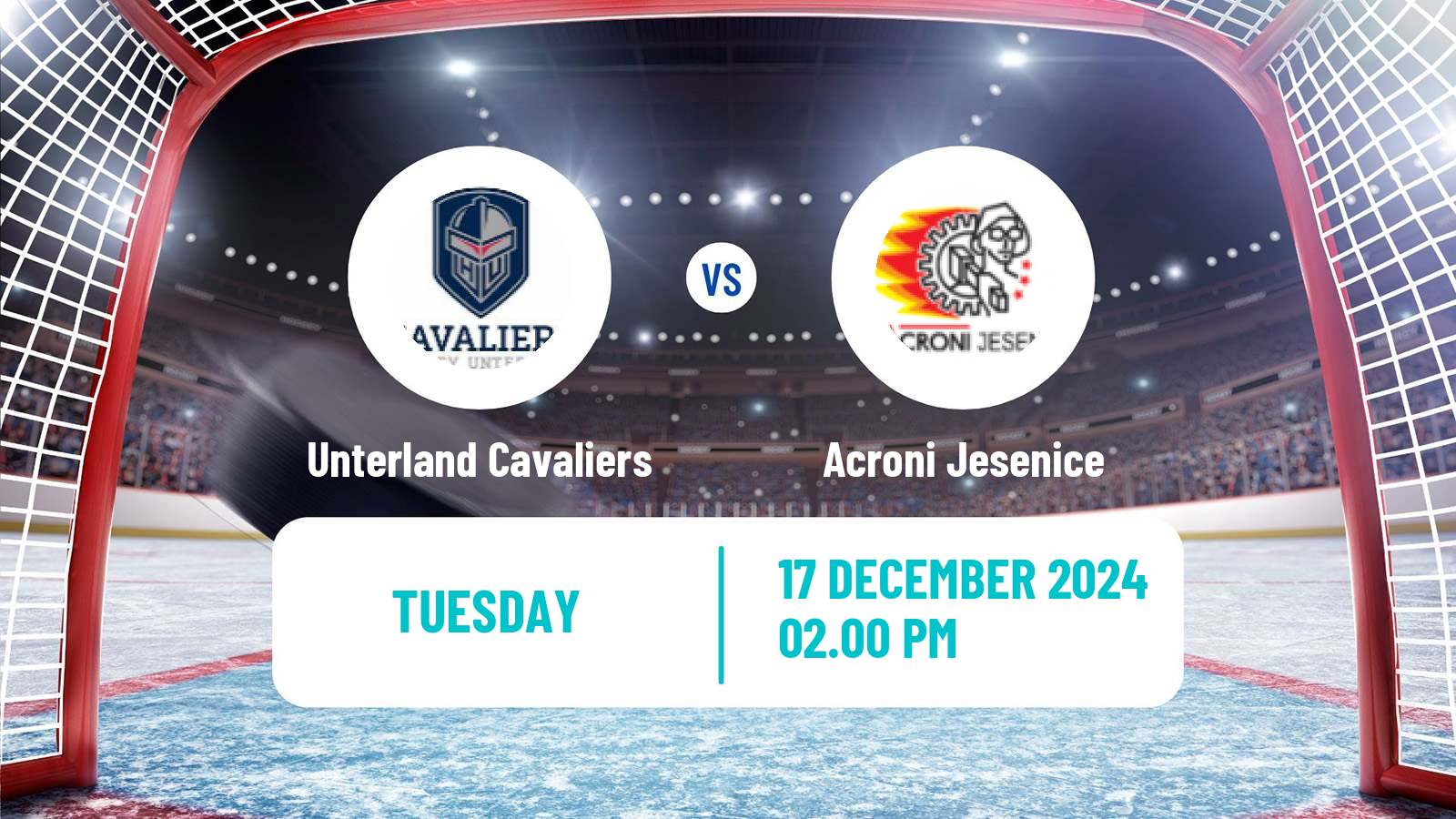 Hockey Alps Hockey League Unterland Cavaliers - Acroni Jesenice