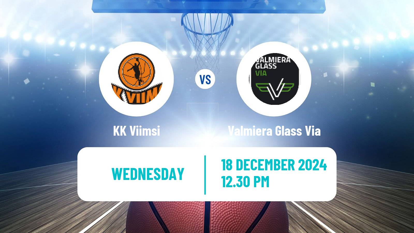 Basketball Estonian–Latvian Basketball League Viimsi - Valmiera Glass Via