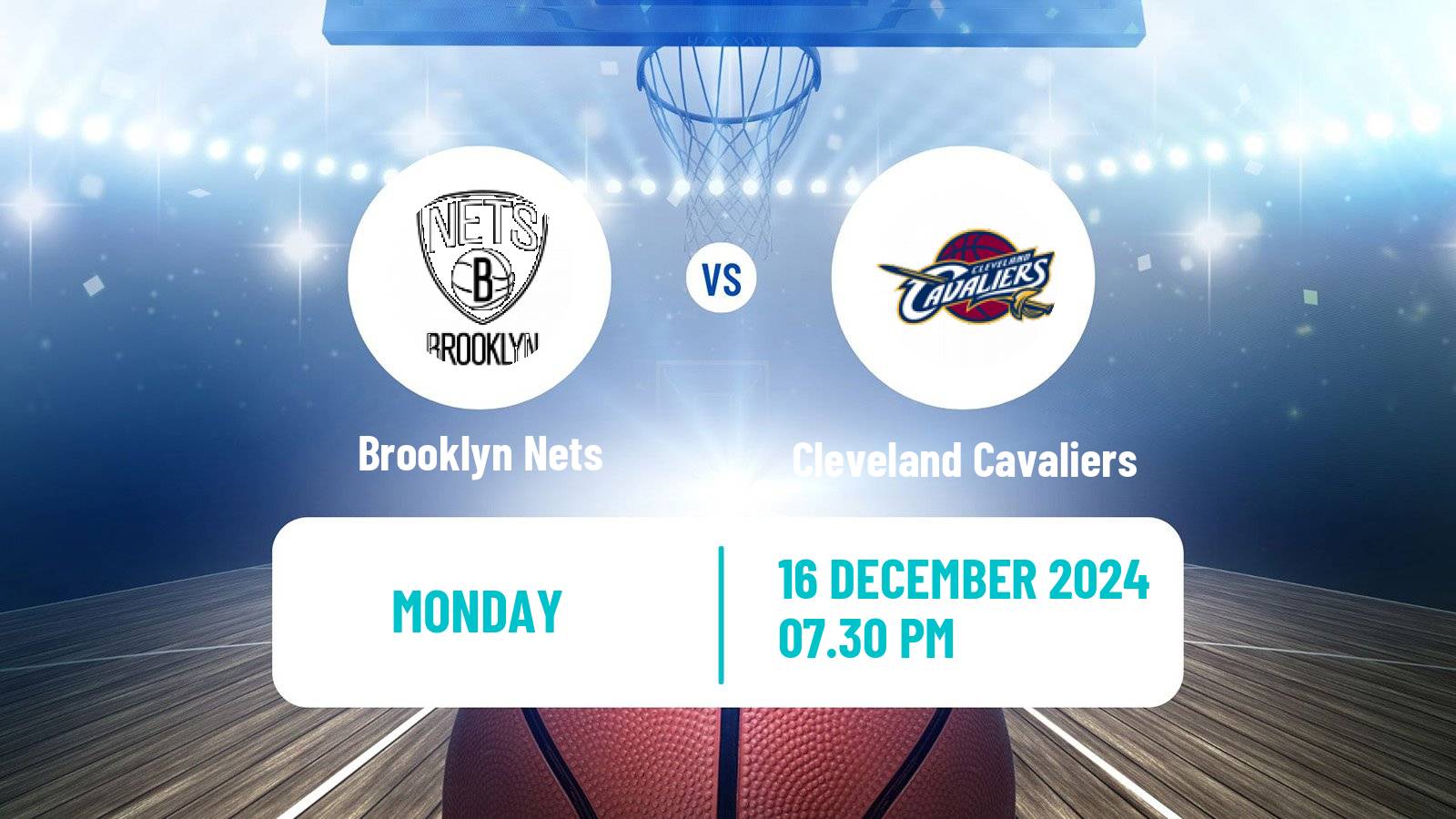 Basketball NBA Brooklyn Nets - Cleveland Cavaliers