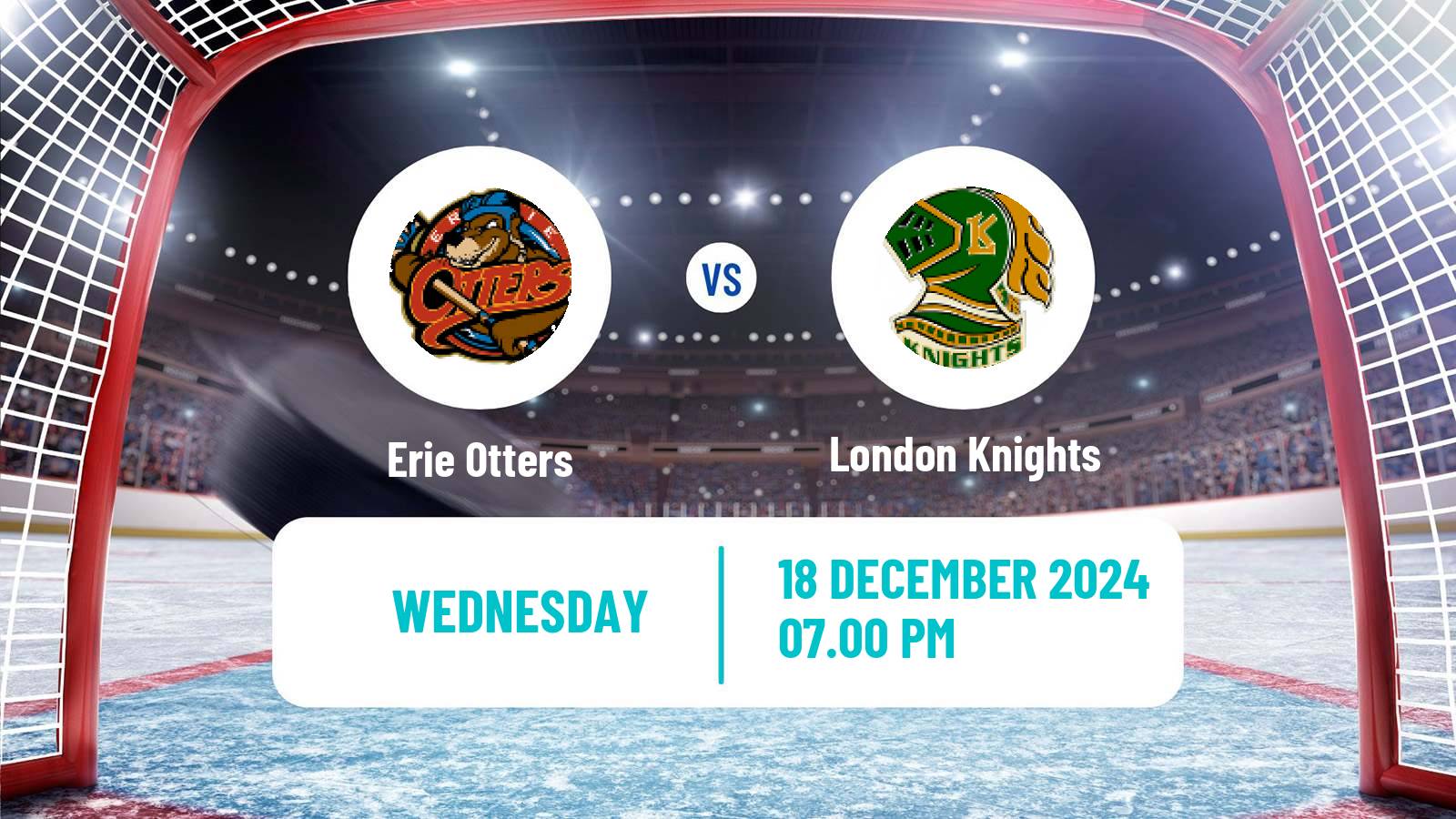 Hockey OHL Erie Otters - London Knights