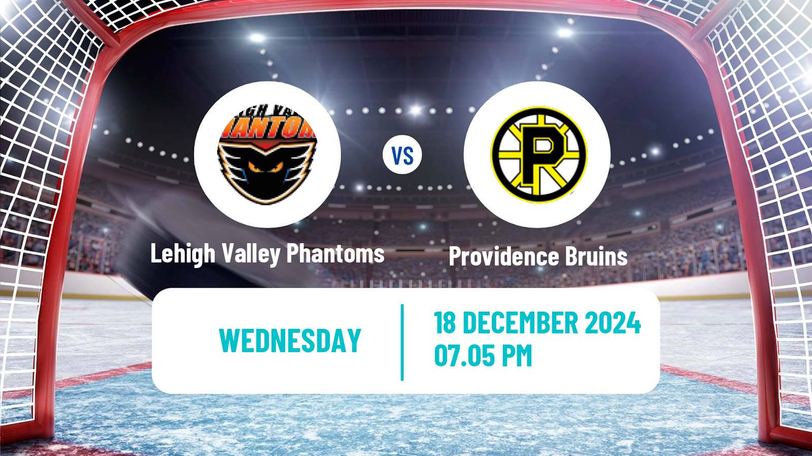 Hockey AHL Lehigh Valley Phantoms - Providence Bruins