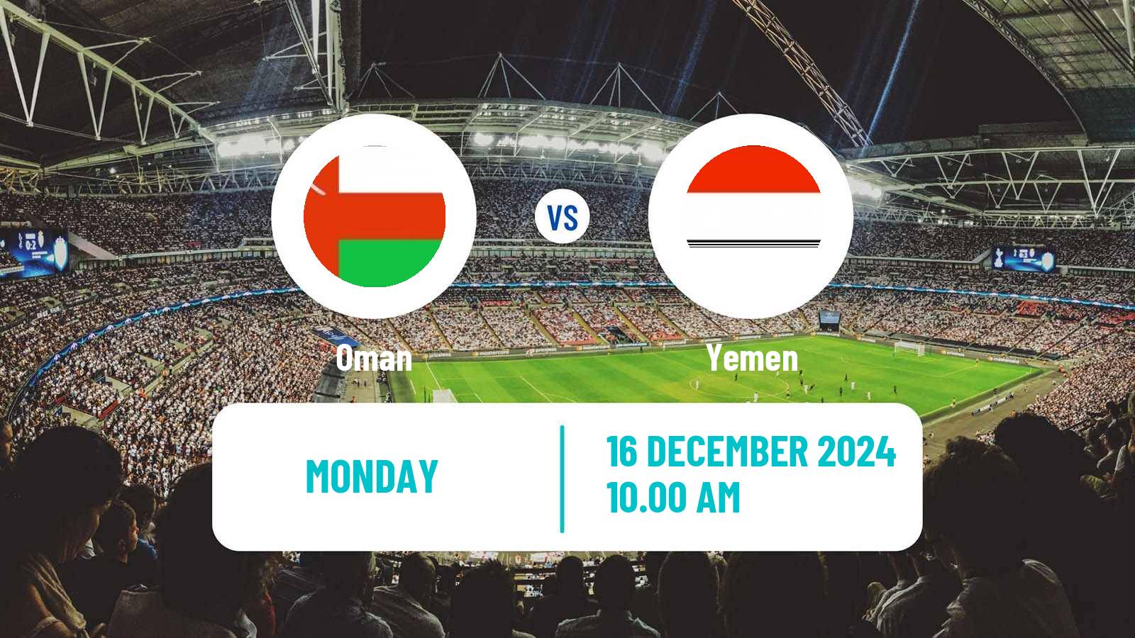 Soccer Friendly Oman - Yemen