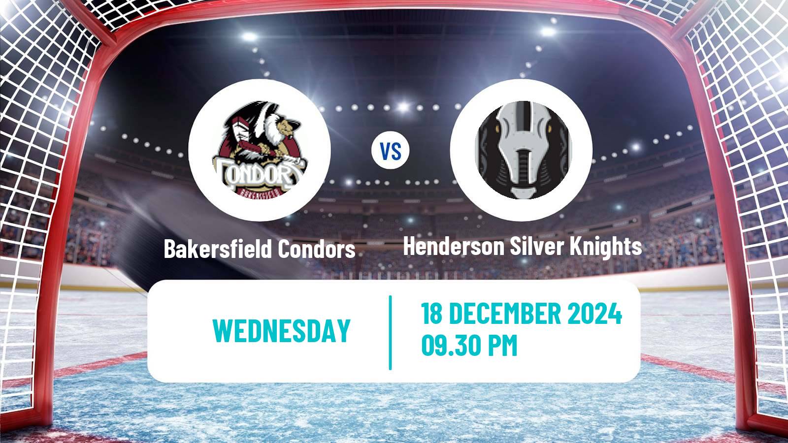 Hockey AHL Bakersfield Condors - Henderson Silver Knights