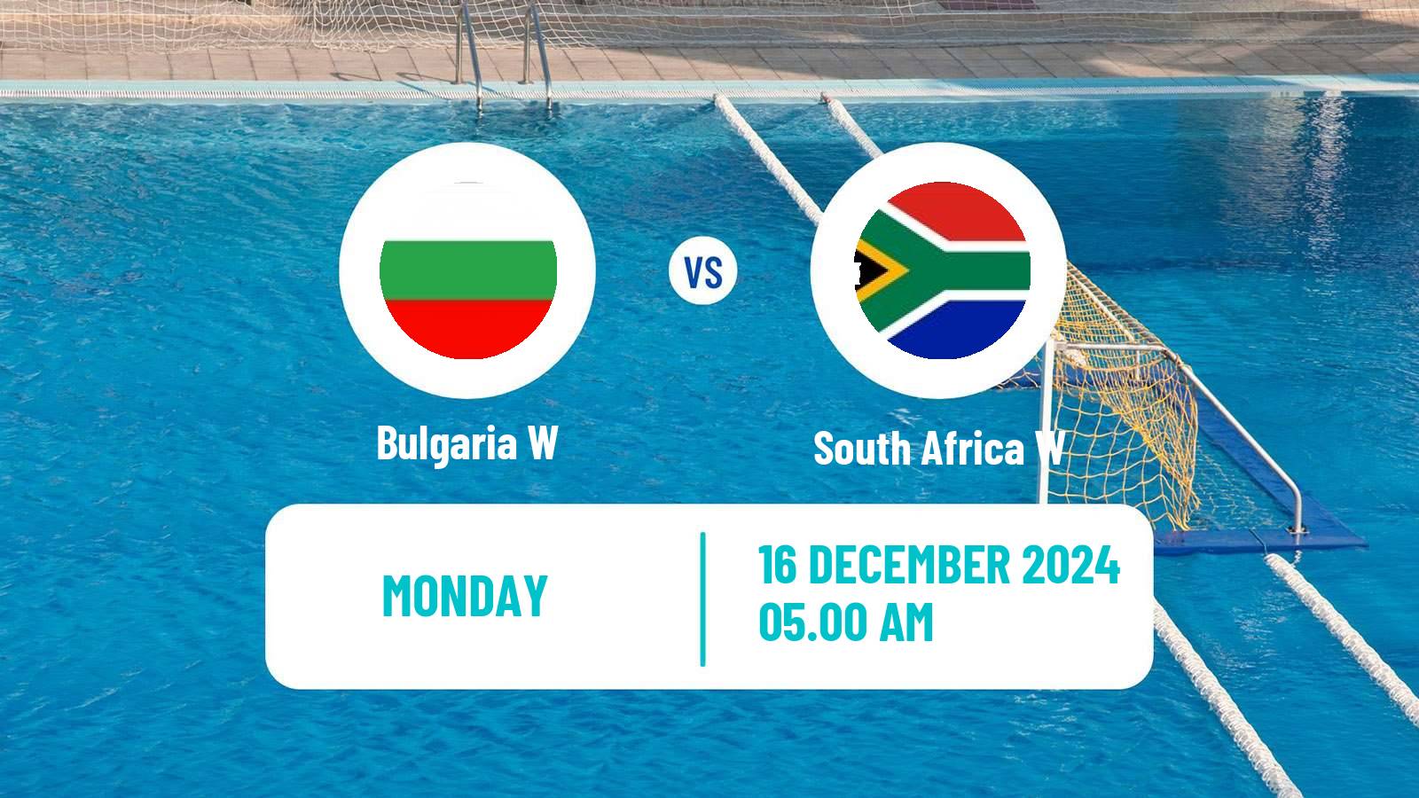 Water polo World Cup Water Polo Women Bulgaria W - South Africa W