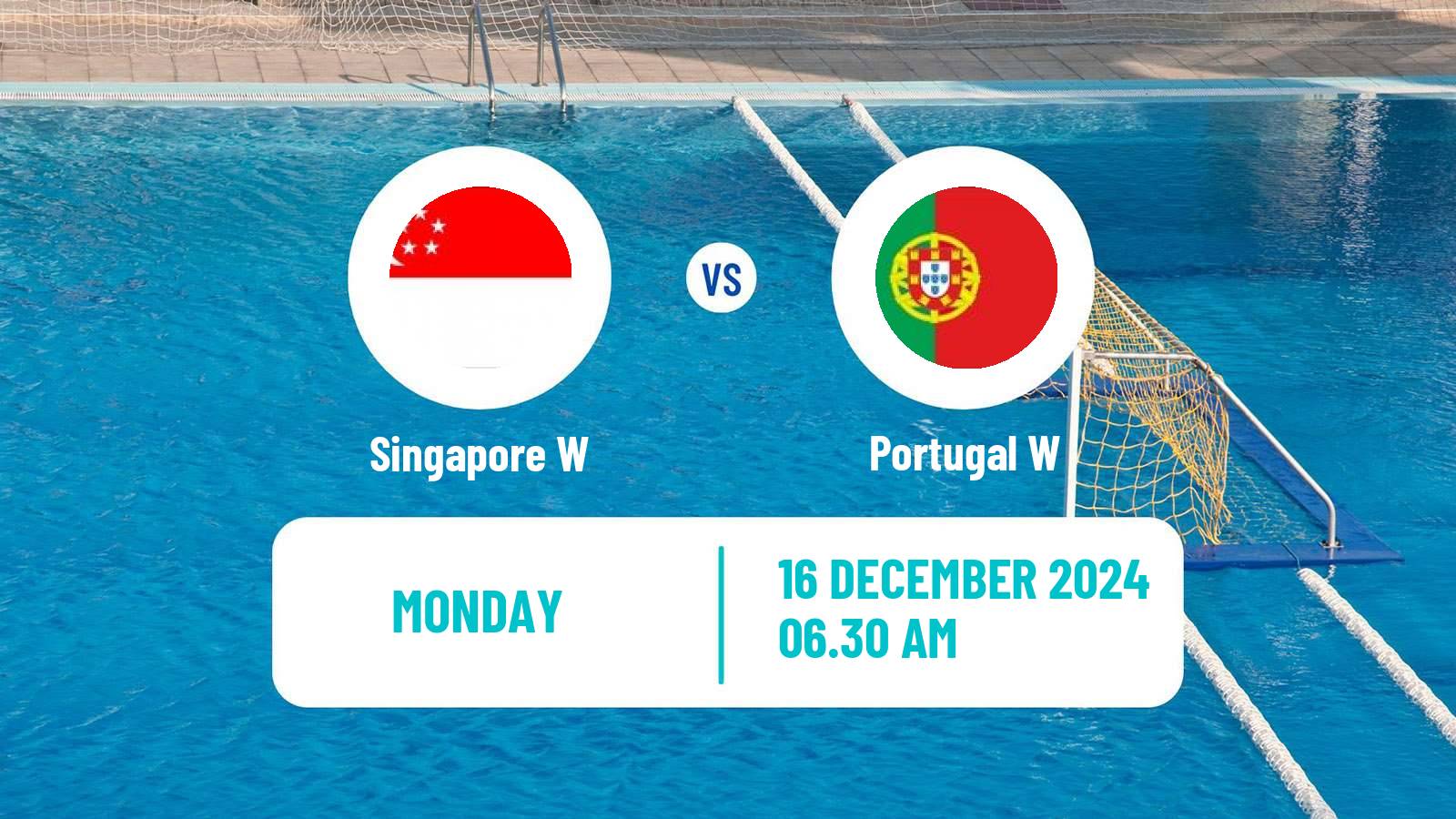 Water polo World Cup Water Polo Women Singapore W - Portugal W