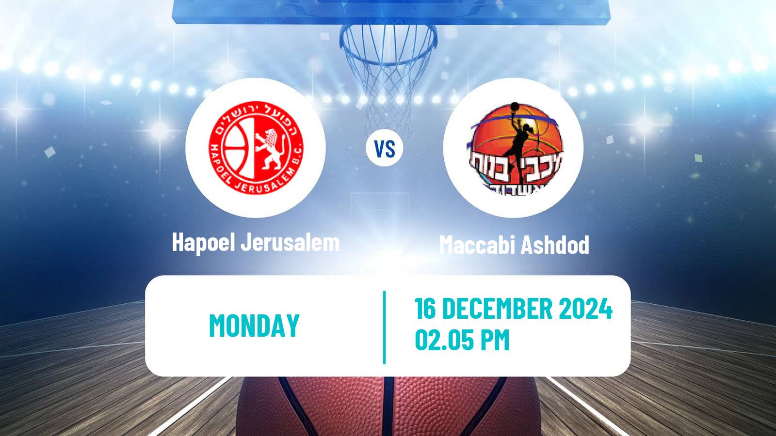 Basketball Israeli WBL Women Hapoel Jerusalem - Maccabi Ashdod