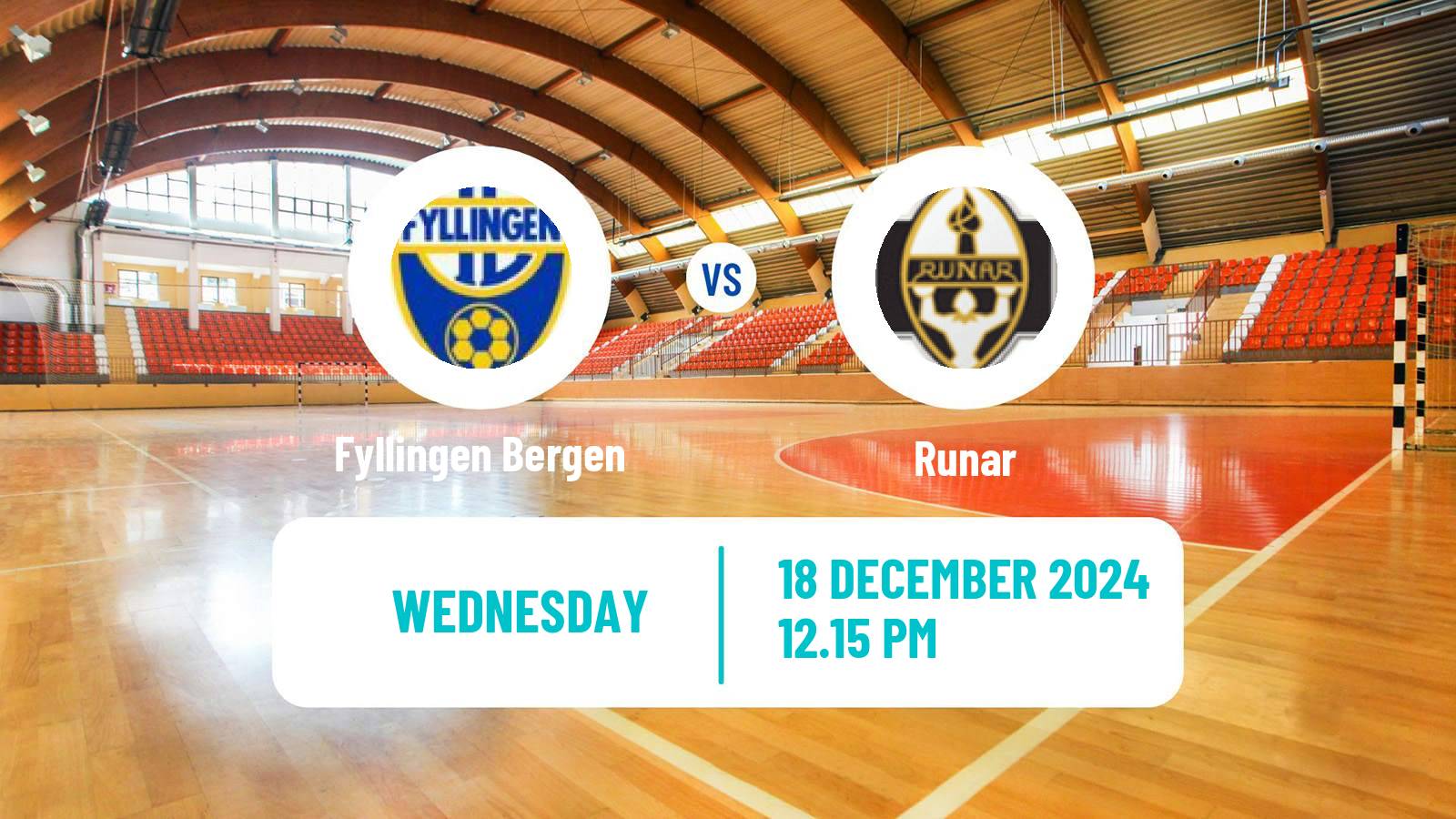 Handball Norwegian Eliteserien Handball Fyllingen Bergen - Runar