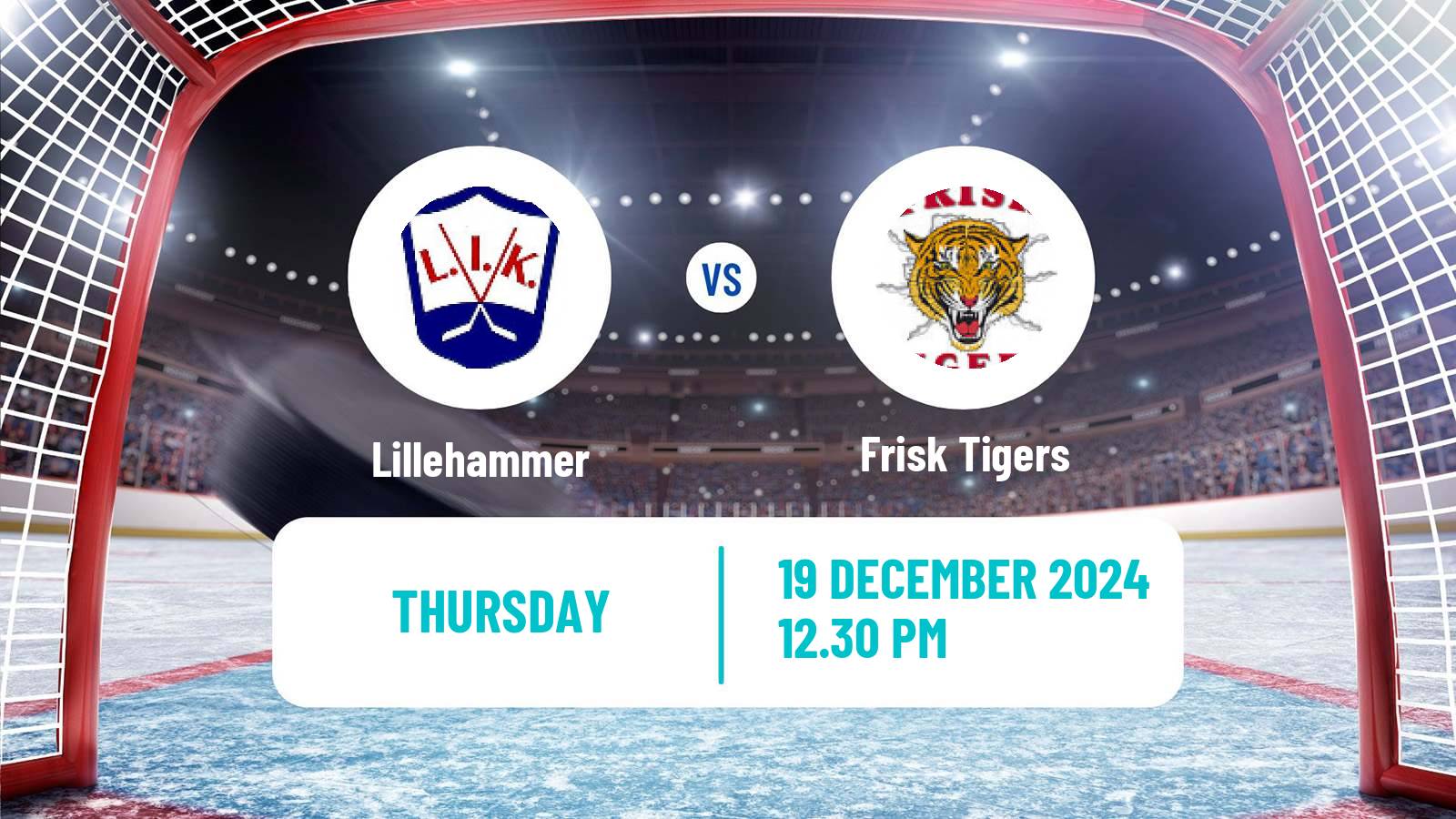 Hockey Norwegian Ligaen Hockey Lillehammer - Frisk Tigers