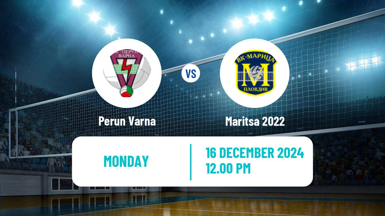 Volleyball Bulgarian SuperLiga Volleyball Women Perun Varna - Maritsa 2022