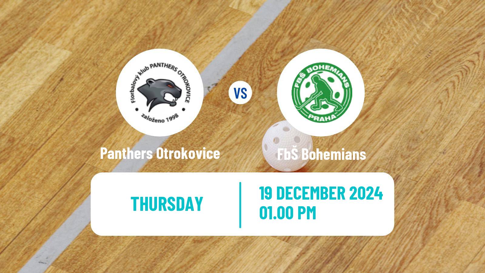 Floorball Czech Cup Floorball Panthers Otrokovice - FbŠ Bohemians