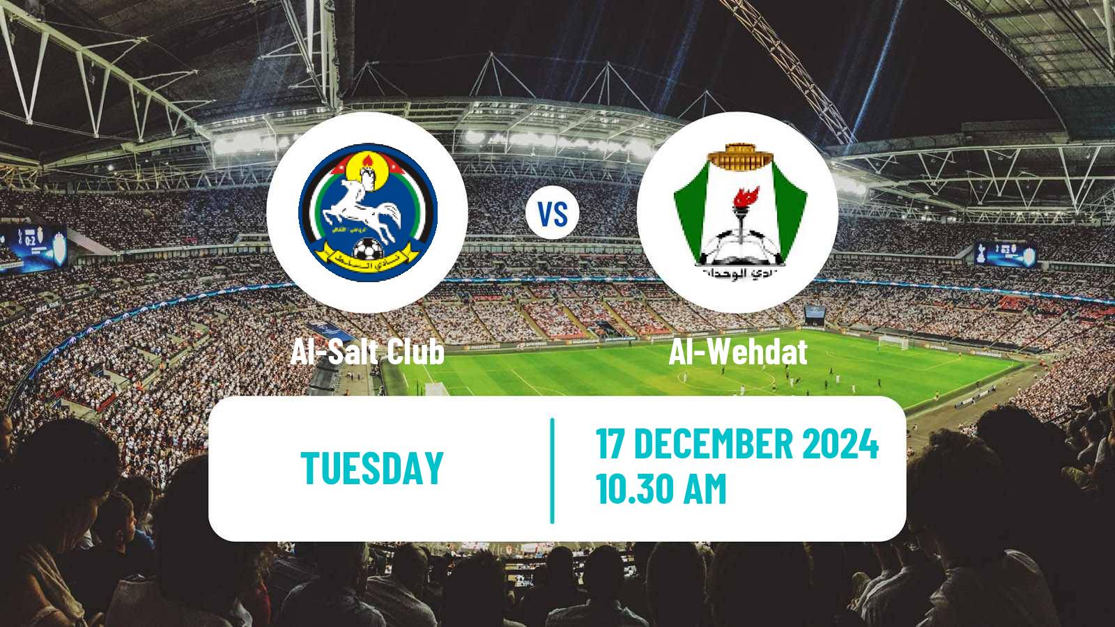 Soccer Jordan Premier League Al-Salt - Al-Wehdat