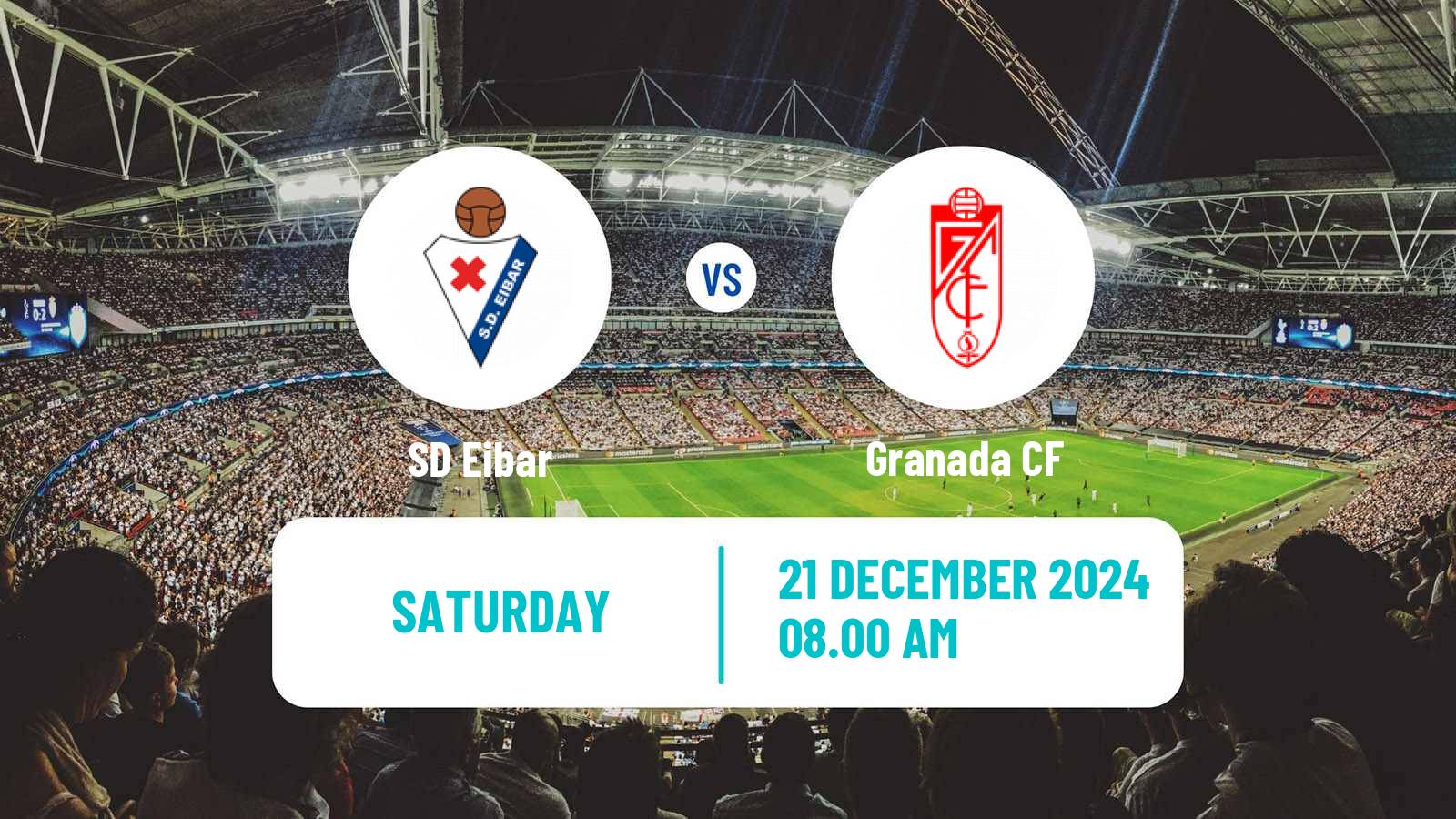 Soccer Spanish LaLiga2 Eibar - Granada