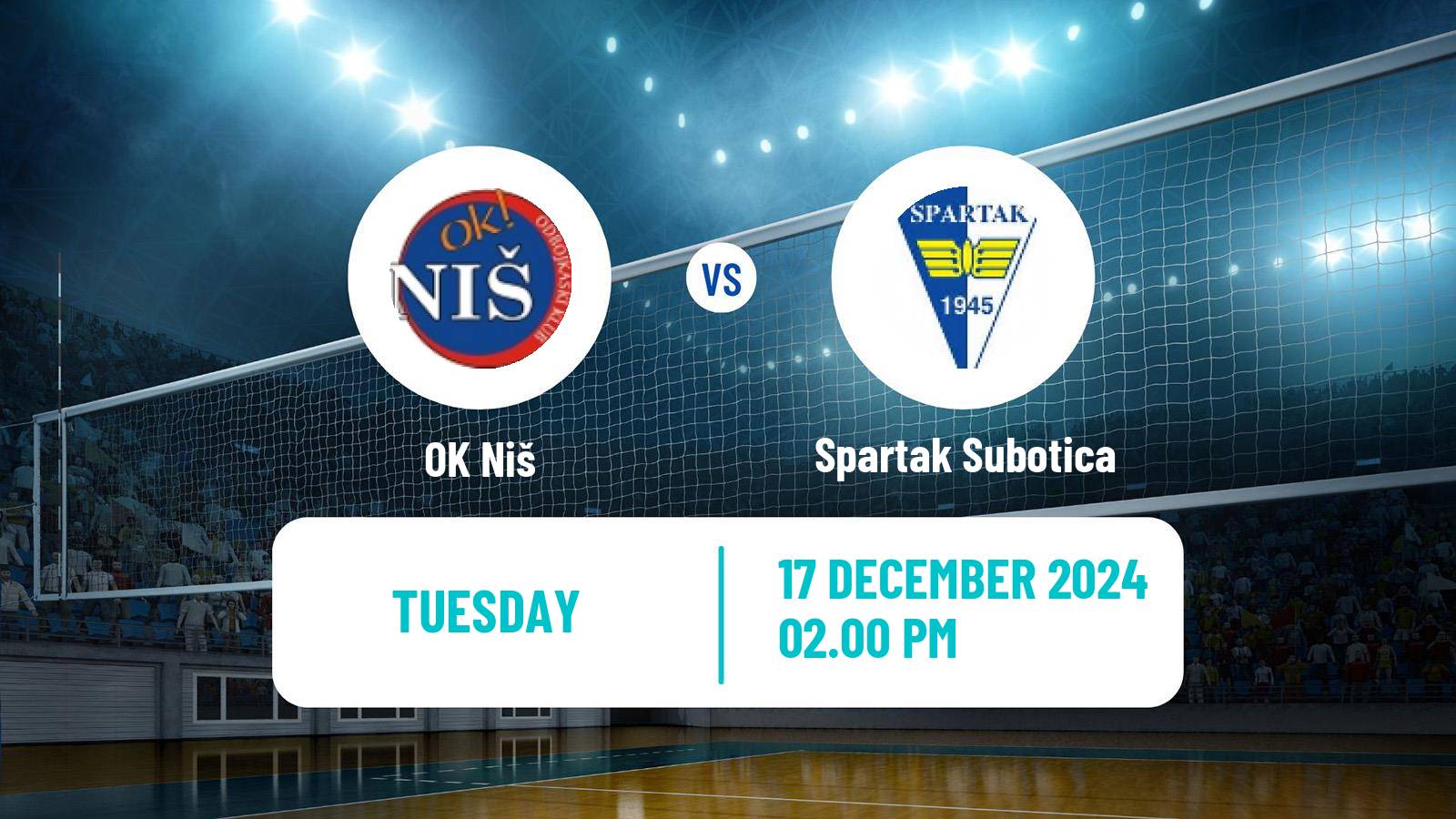 Volleyball Serbian Liga Volleyball Niš - Spartak Subotica