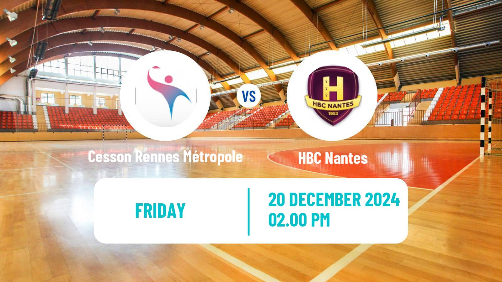 Handball French Starligue Handball Cesson Rennes Métropole - HBC Nantes