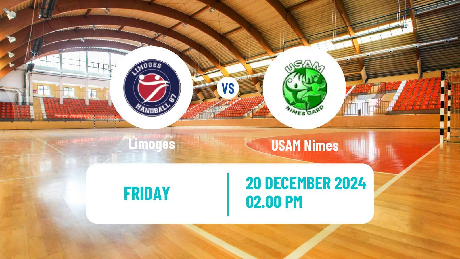 Handball French Starligue Handball Limoges - USAM Nimes