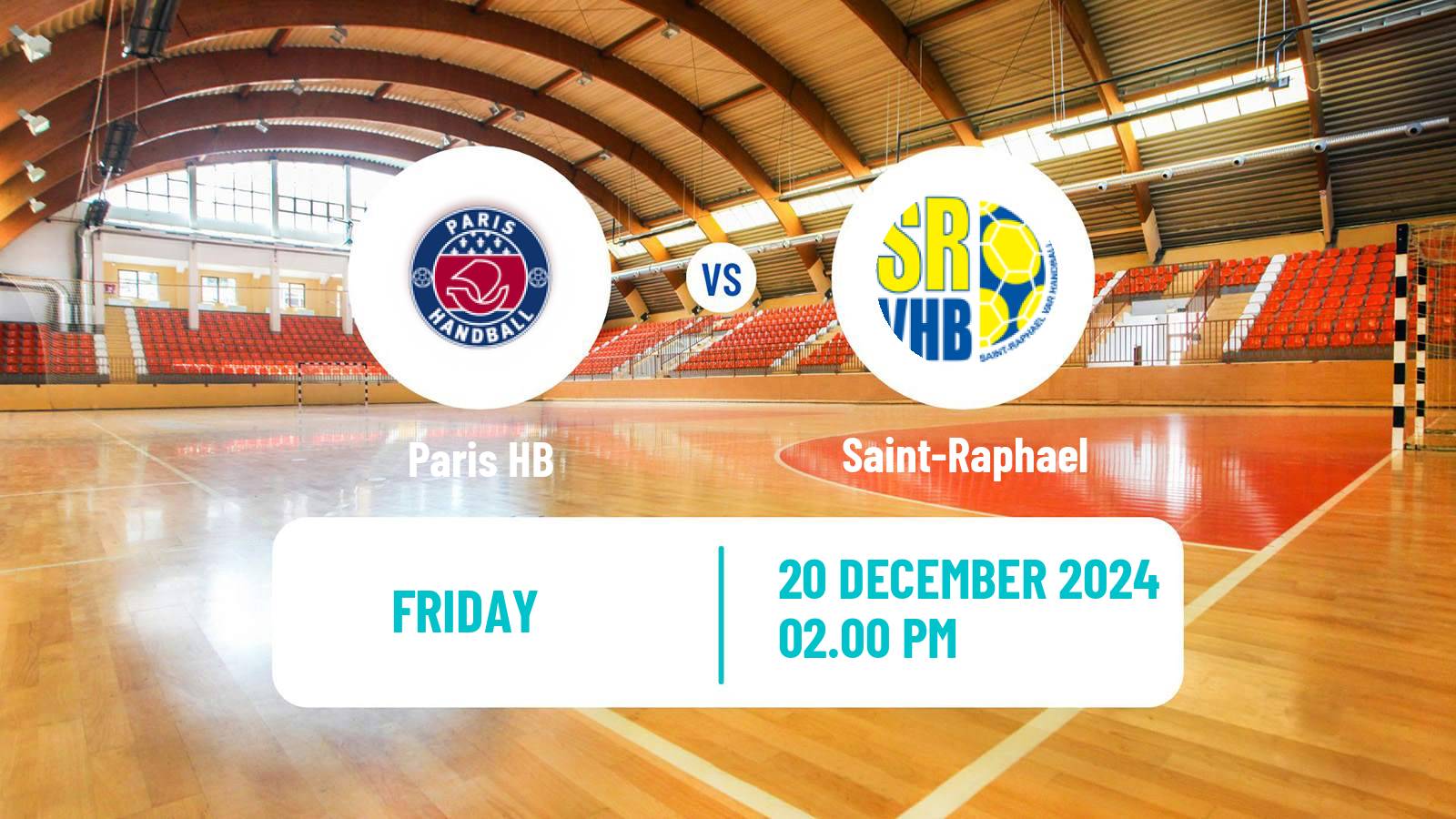 Handball French Starligue Handball Paris - Saint-Raphael