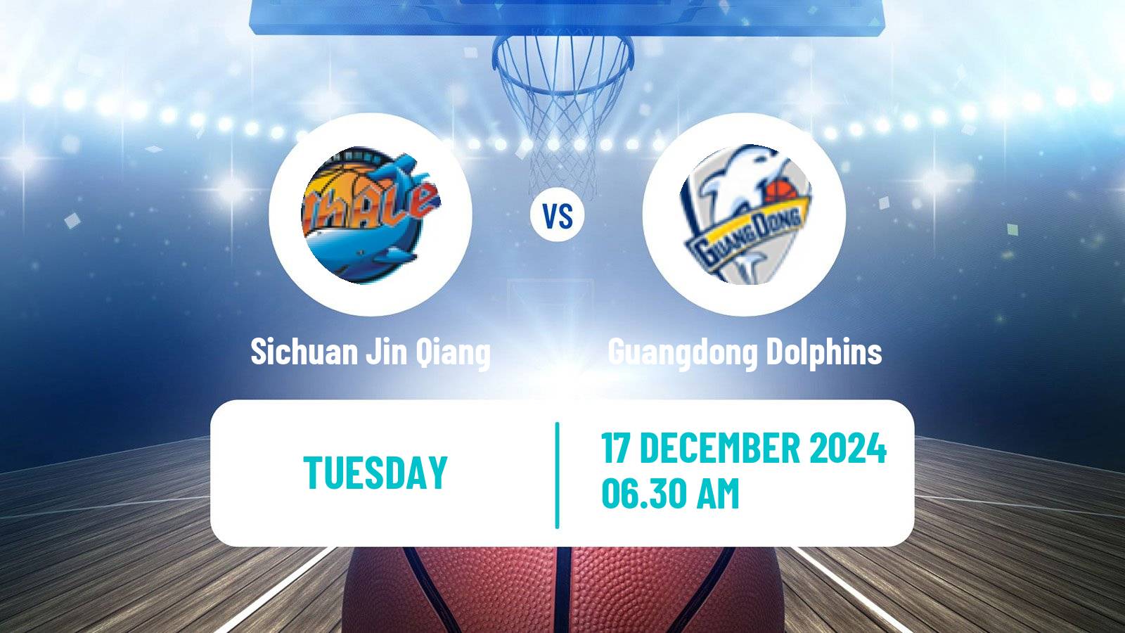 Basketball WCBA Sichuan Jin Qiang - Guangdong Dolphins