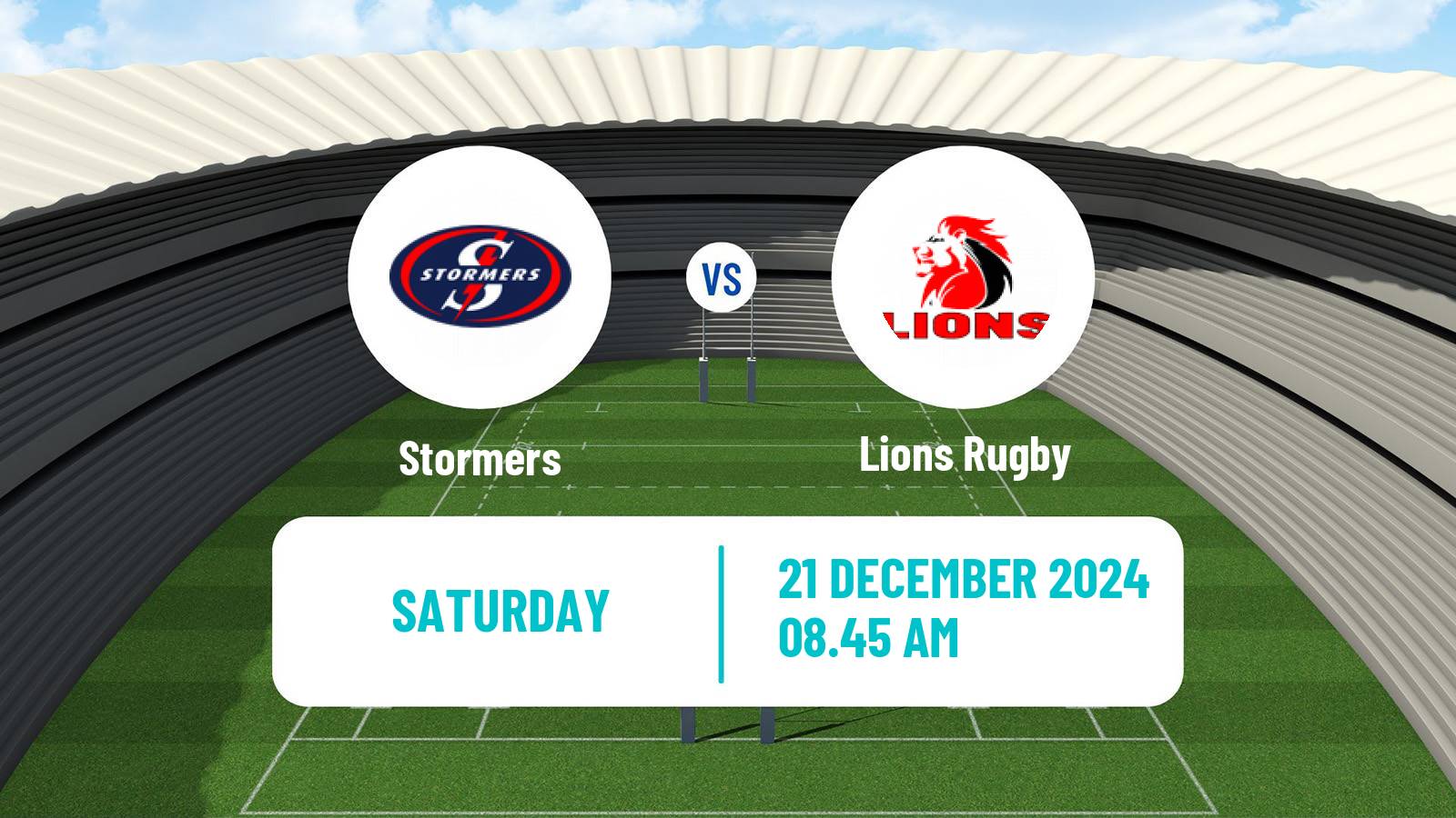 Rugby union United Rugby Championship Stormers - Lions