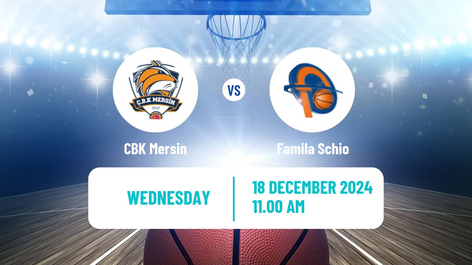 Basketball Euroleague Women CBK Mersin - Famila Schio