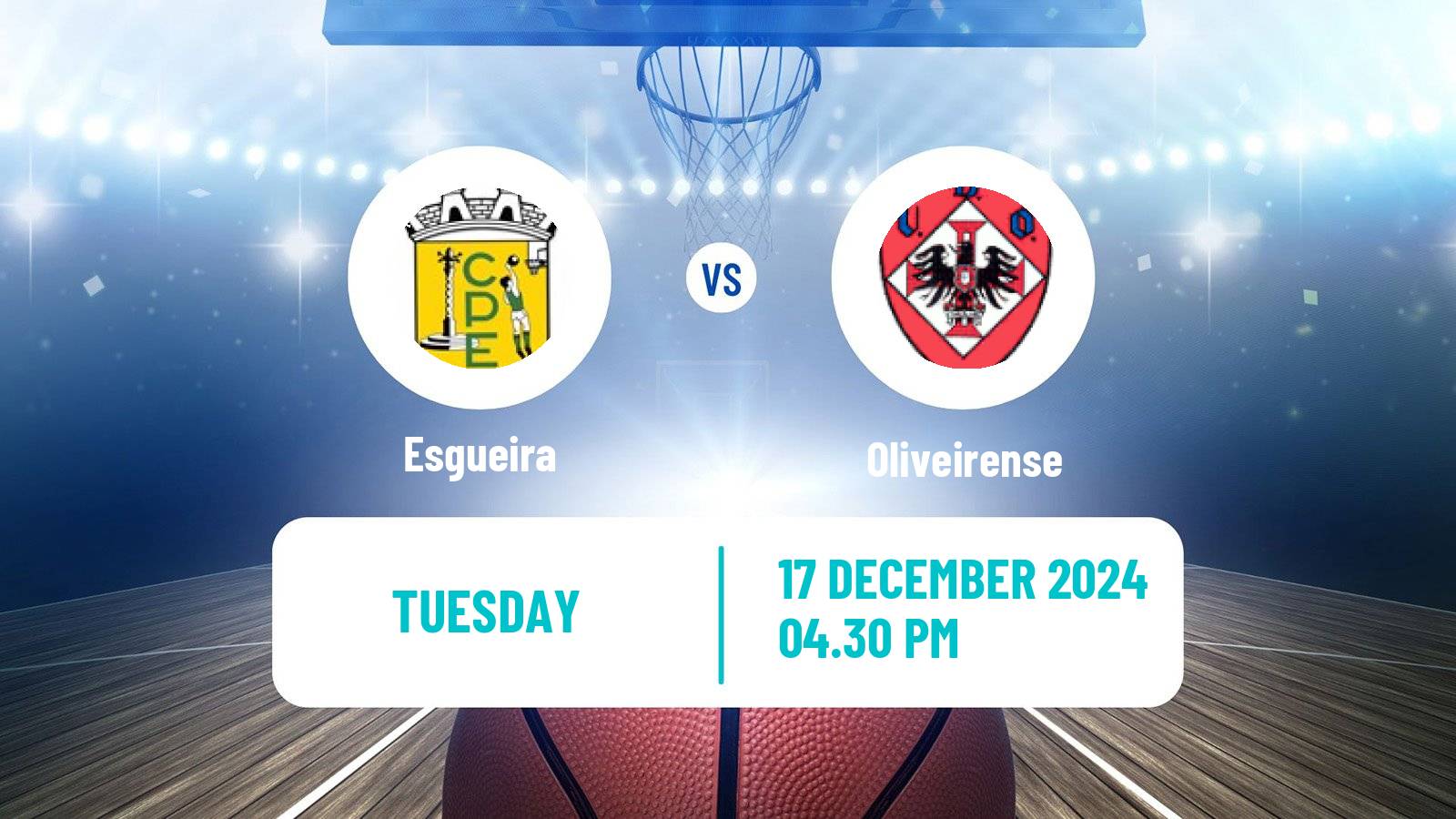 Basketball Portuguese Taca da Liga Basketball Esgueira - Oliveirense